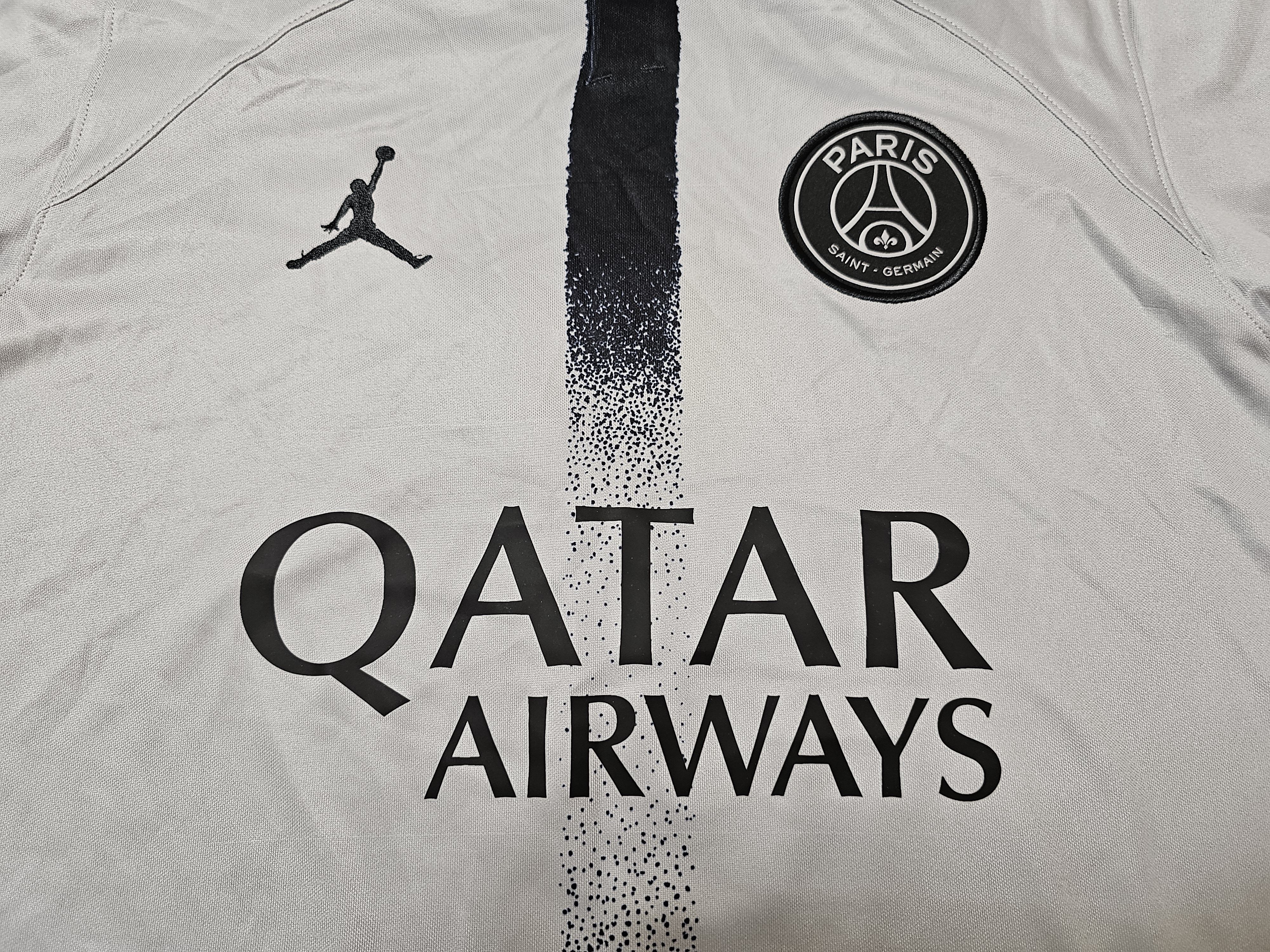 Nike PSG PARIS SAINT-GERMAIN 2022 2023 MBAPPE AWAY FOOTBALL SHIRT Size US S / EU 44-46 / 1 - 3 Thumbnail