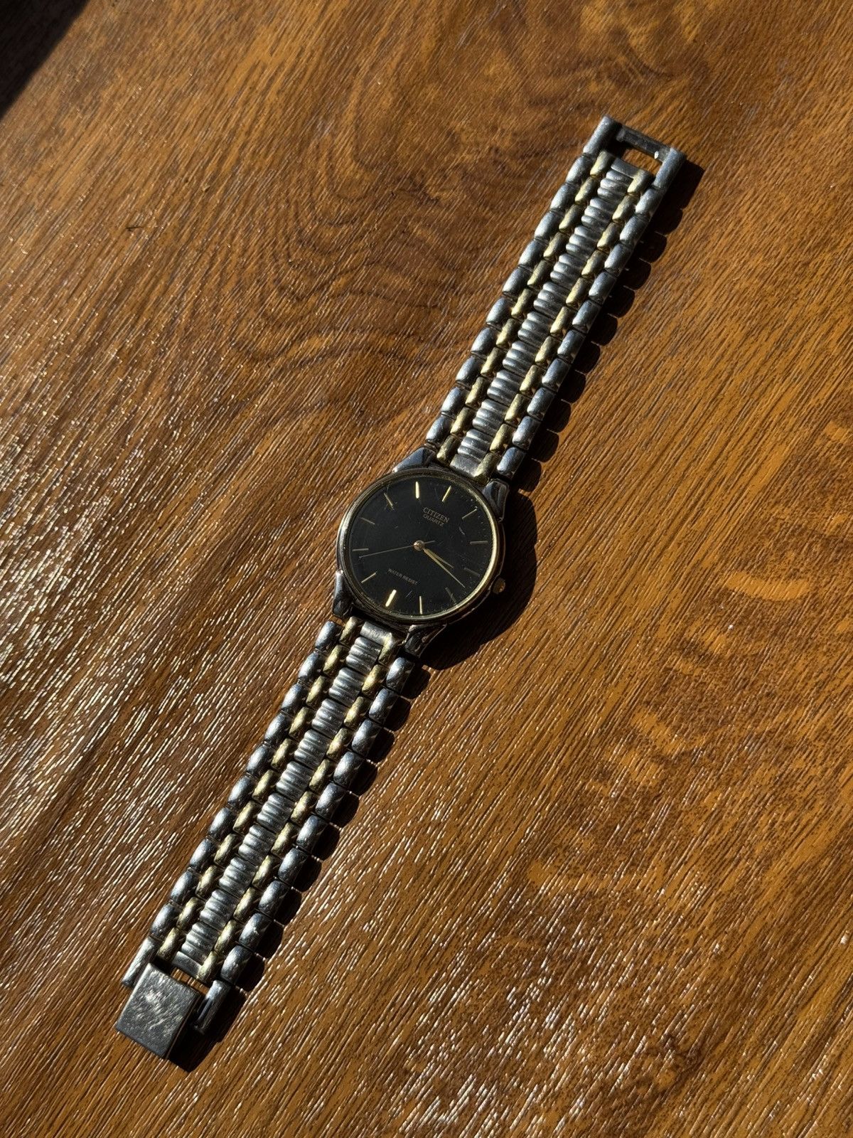 Citizen × Japanese Brand 💗Vintage 90s Citizen retro Watch Japanese Quartz, WORK Size ONE SIZE - 6 Thumbnail