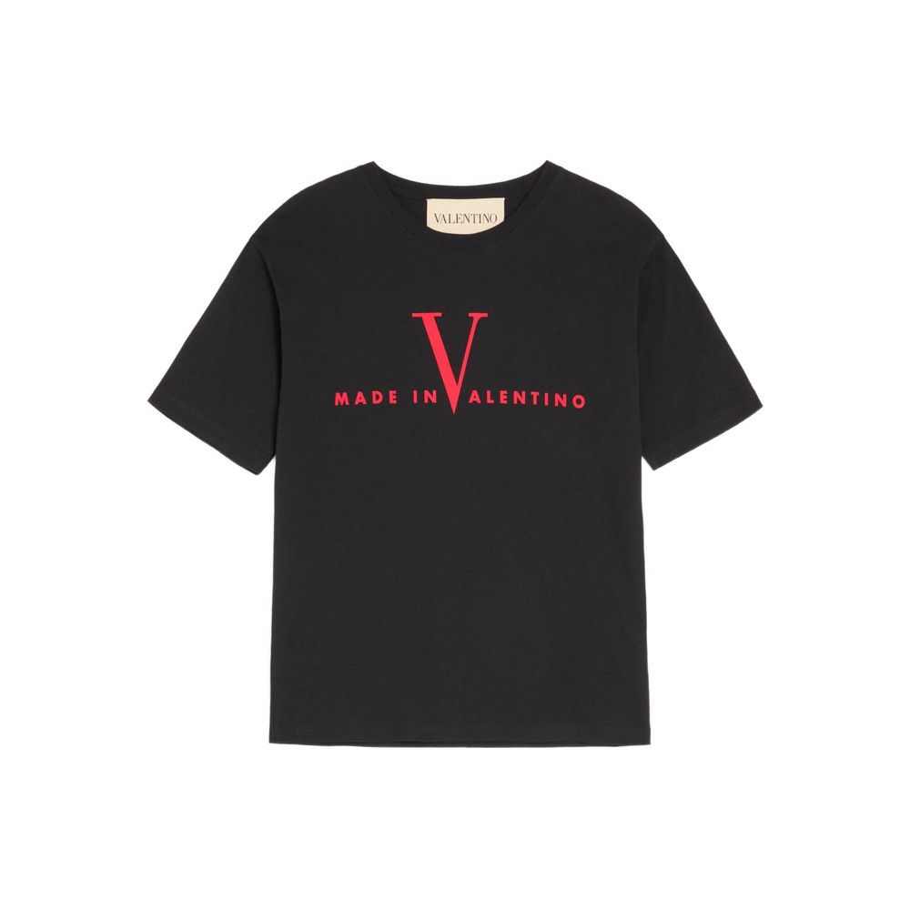 Valentino Valentino BLACK T-Shirts & Vests - T-Shirts Size US M / EU 48-50 / 2 - 1 Thumbnail