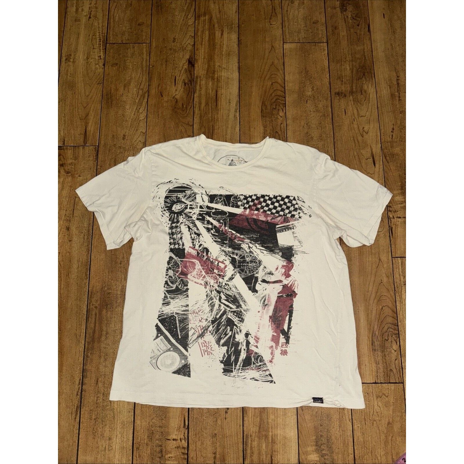Vintage Wonder Wall Surf Utility T-Shirt Tan Large 21x26 Size US L / EU 52-54 / 3 - 1 Thumbnail