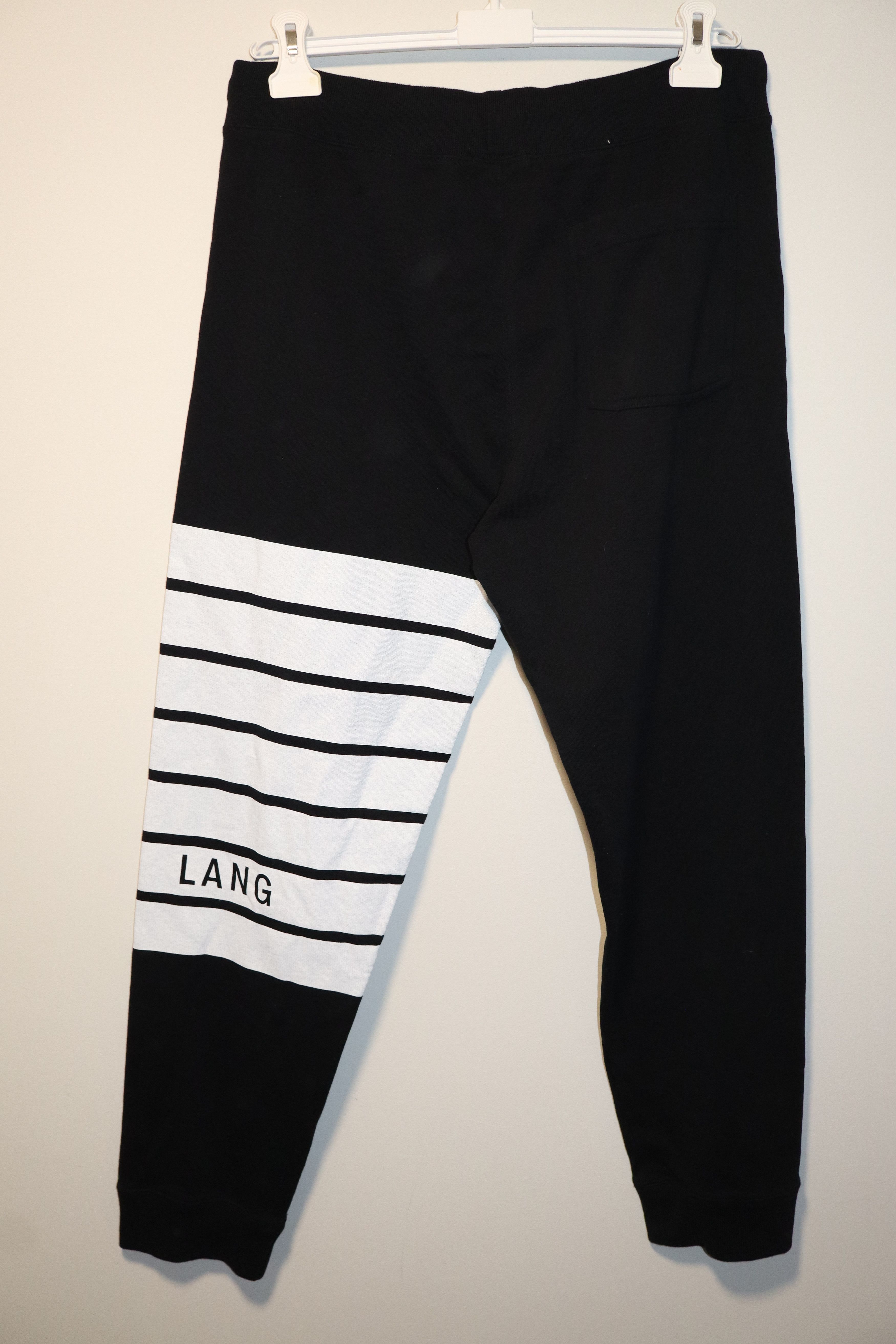 Helmut Lang Logo stripes sweatpants Size US 36 / EU 52 - 5 Thumbnail