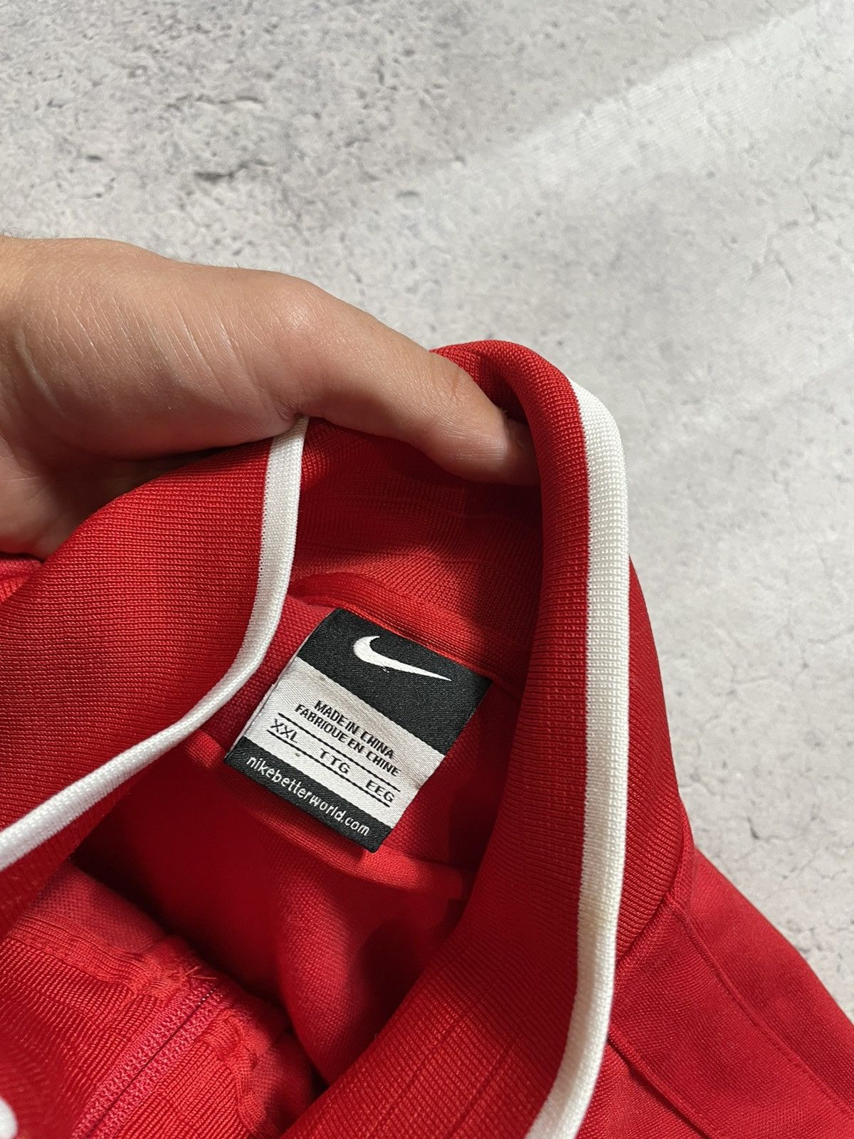 Nike Vintage Nike England Team Y2K Full Zip Football Jacket Size US XXL / EU 58 / 5 - 9 Thumbnail