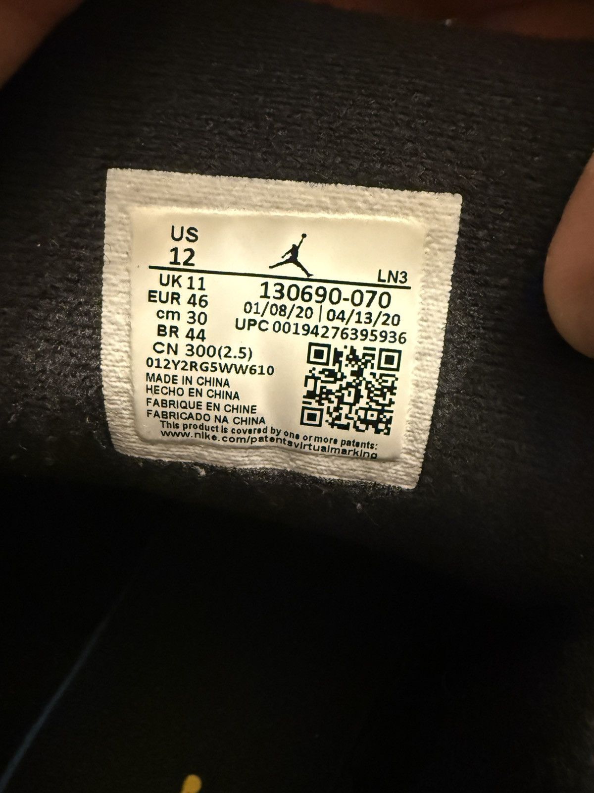 Jordan Brand Jordan retro 12 university gold sz 12 Size US 12 / EU 45 - 6 Thumbnail