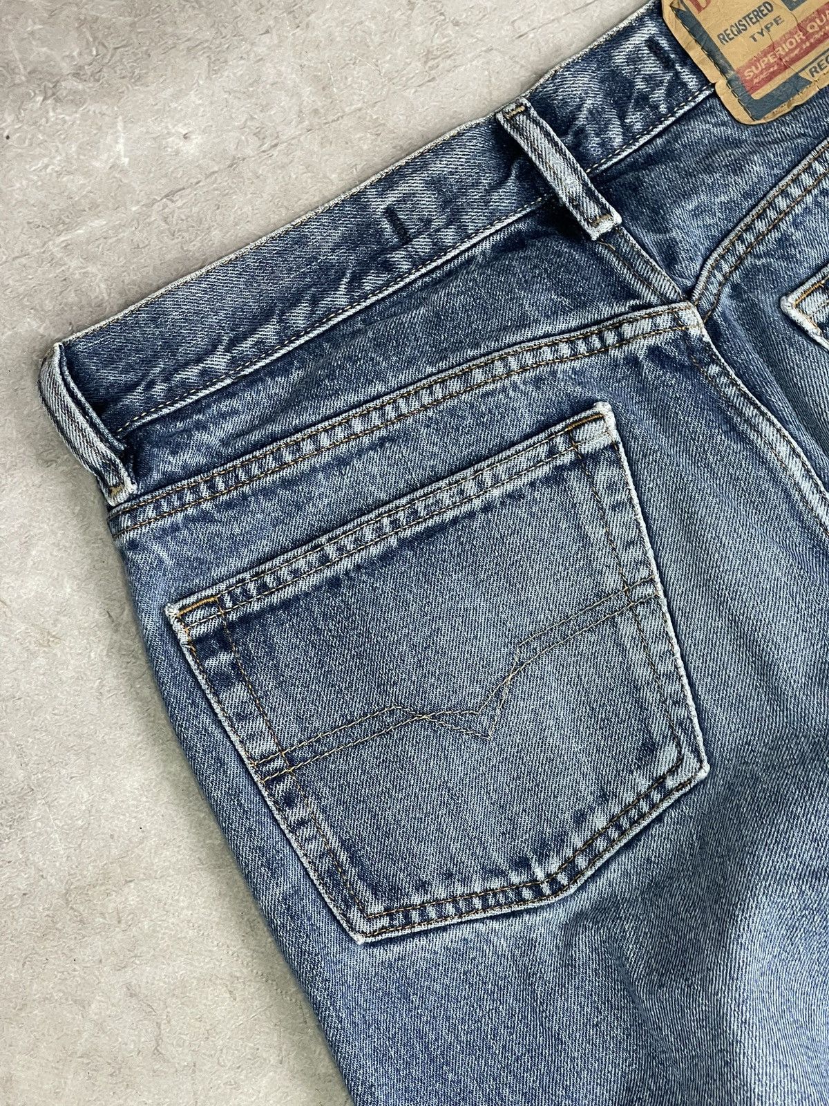Diesel Diesel Blue Jeans Baggy Straight Fit Denim Pants retro style Size US 32 / EU 48 - 10 Thumbnail
