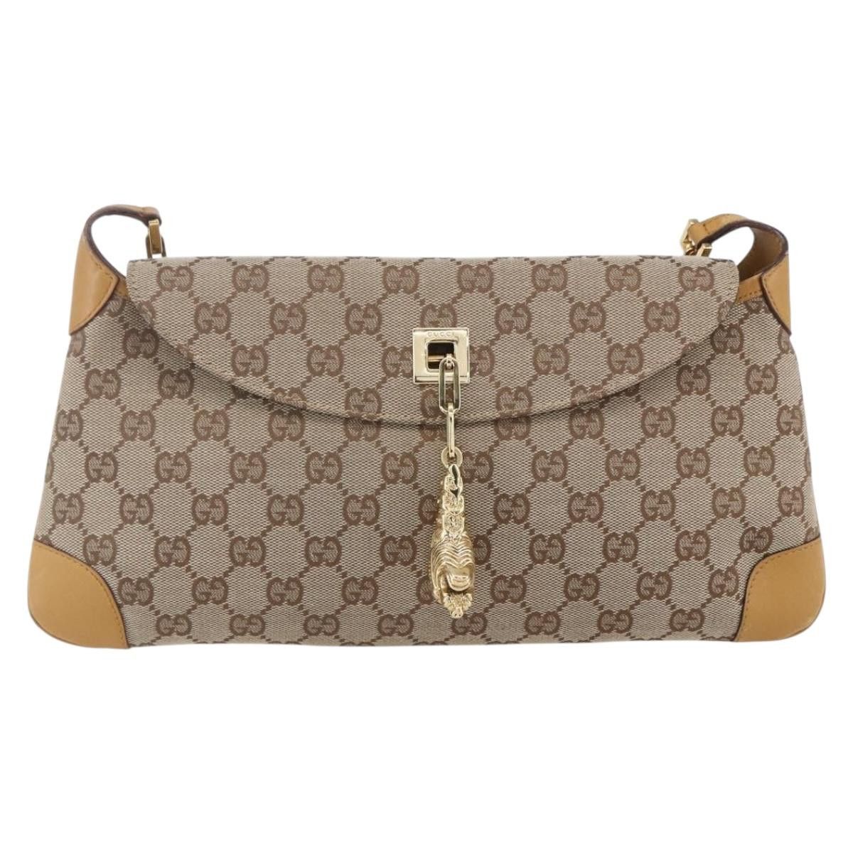 Gucci Gucci Tiger Charm Shoulder Bag canvas Size ONE SIZE - 1 Thumbnail