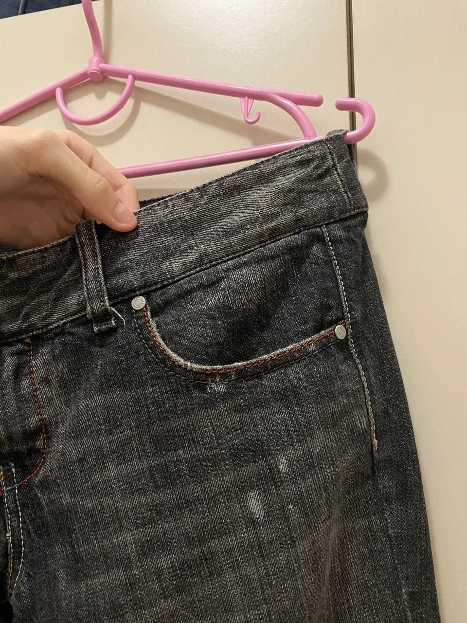 Diesel × Vintage Flare Jeans Diesel Distress Faded Boot Cut Y2k Mudmax Size US 30 / EU 46 - 7 Thumbnail