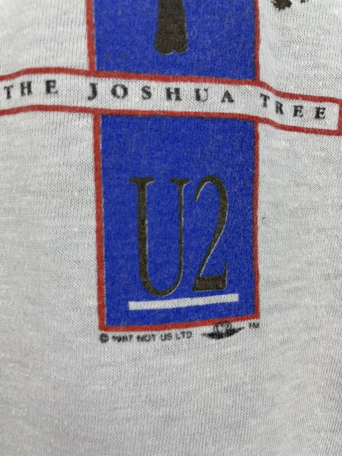 Band Tees Vintage U2 the joshua tree 1987 alternative rock band Tshirt Size US M / EU 48-50 / 2 - 5 Thumbnail