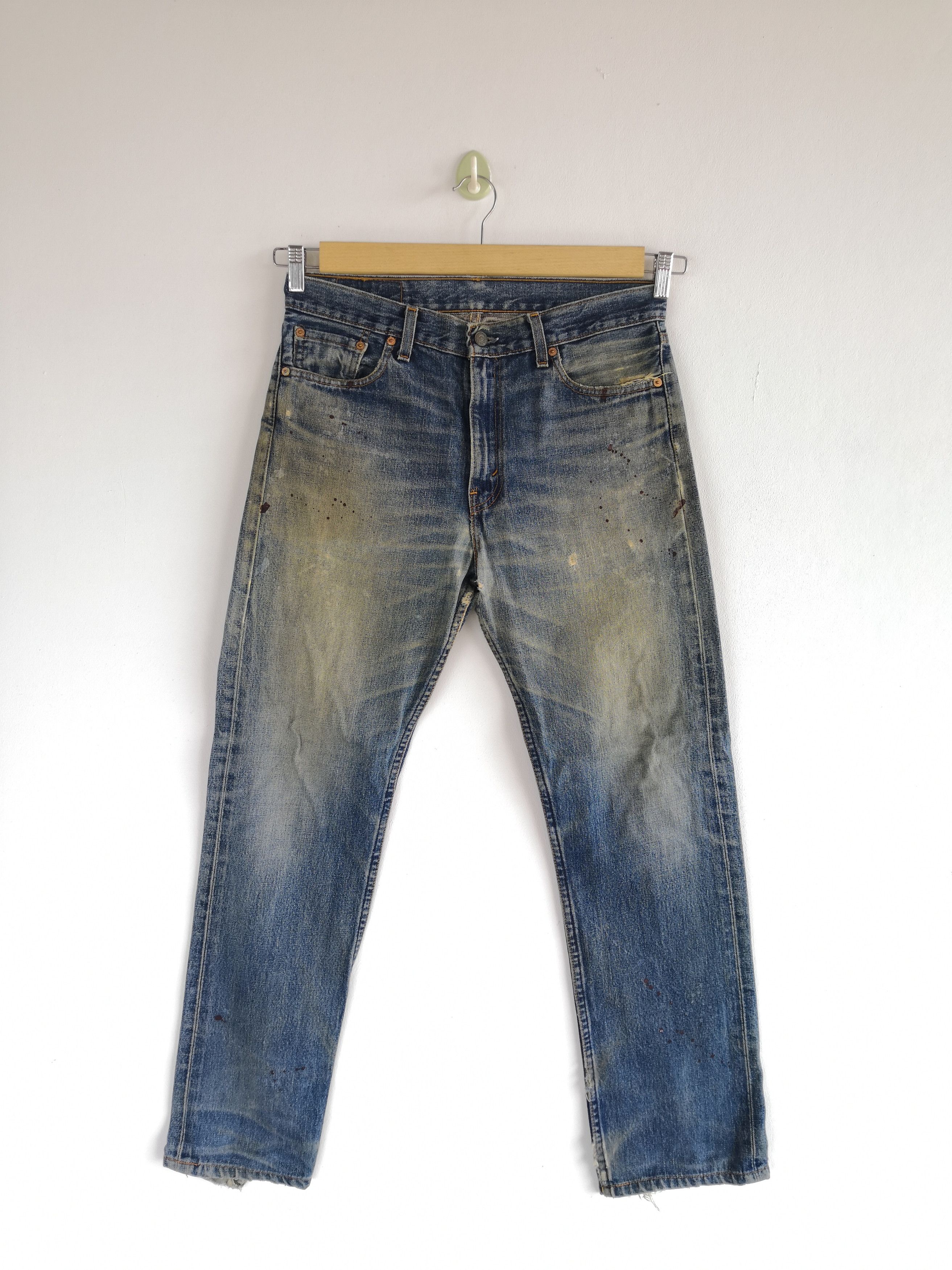 Levi's Vintage Levis 516 Distressed Denim Rusty Wash Levi's Jeans Size US 30 / EU 46 - 1 Thumbnail