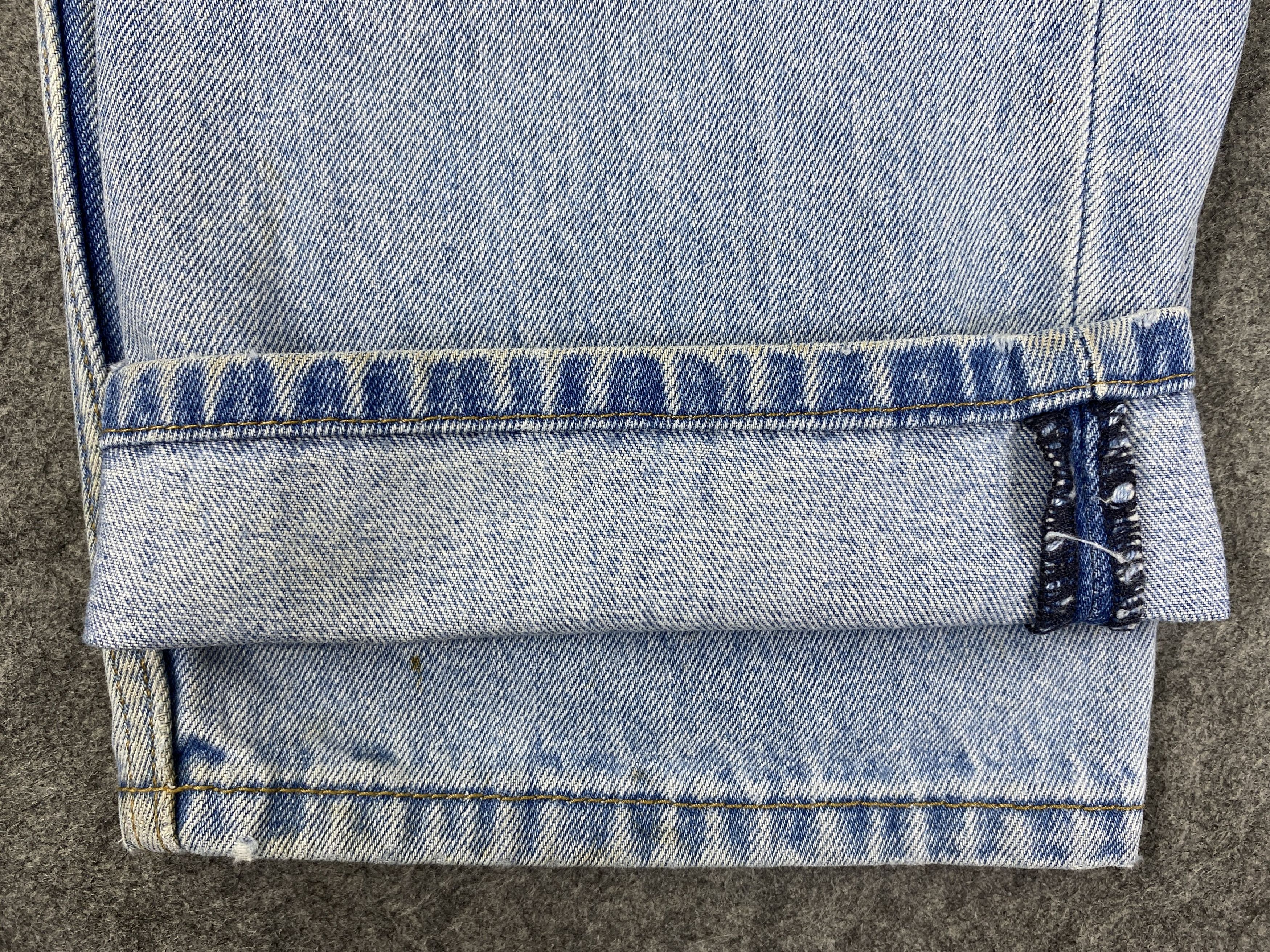Japanese Brand Light Blue Wash Vintage Levi's 550 38x37.5 Denim -JN2062 Size US 38 / EU 54 - 12 Thumbnail