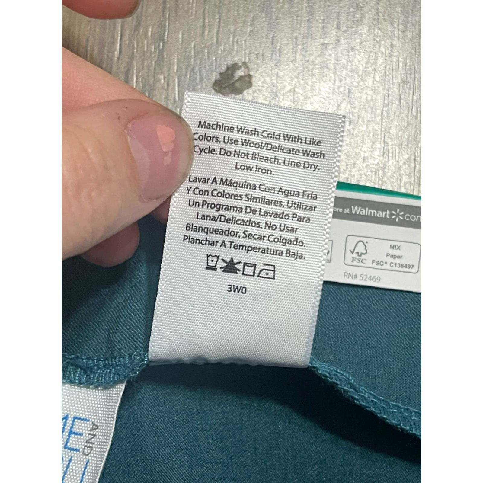 Vintage **Time&Tru Women's Green Size 16 Stretch Pants NWT** User: Time&Tru Women's Green Size 16 Stretch Pants NWT Size 38" / US 16 / IT 52 - 5 Thumbnail