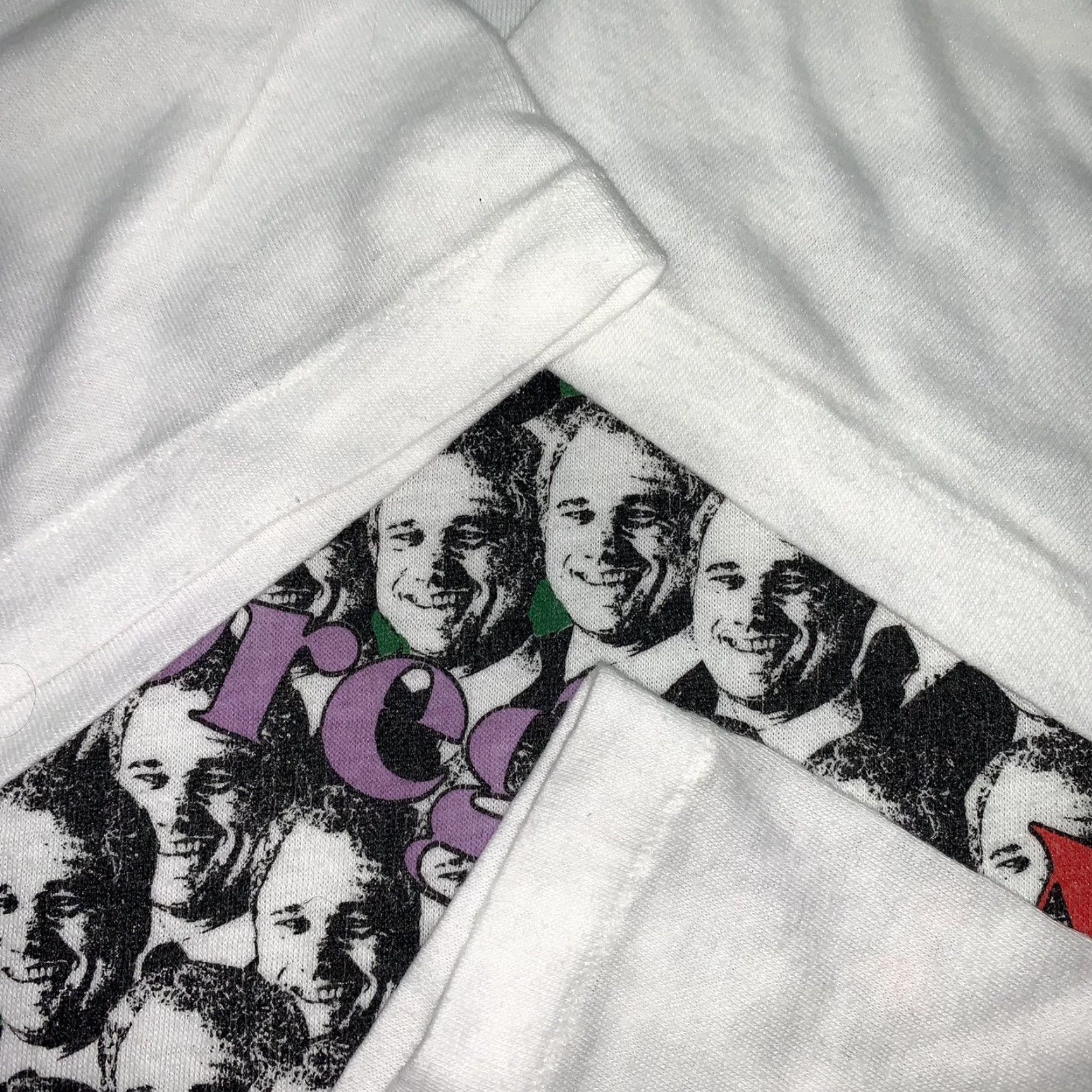 Nike VINTAGE Nike T-Shirt 80s USA Rare Geisha Rap Band White Adult Medium Mens Size US M / EU 48-50 / 2 - 6 Thumbnail