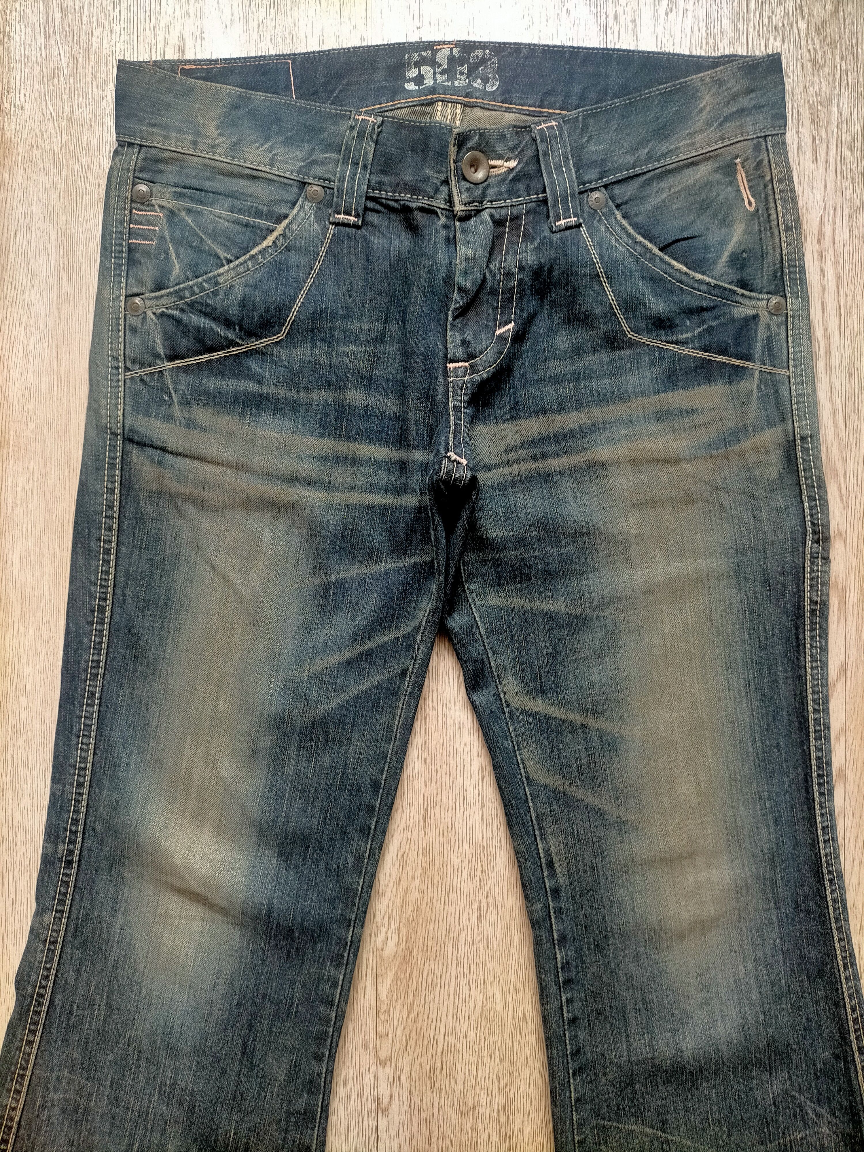Edwin Flare Jeans 503 Blue Trip Japan blue Boot cut Size US 34 / EU 50 - 3 Thumbnail