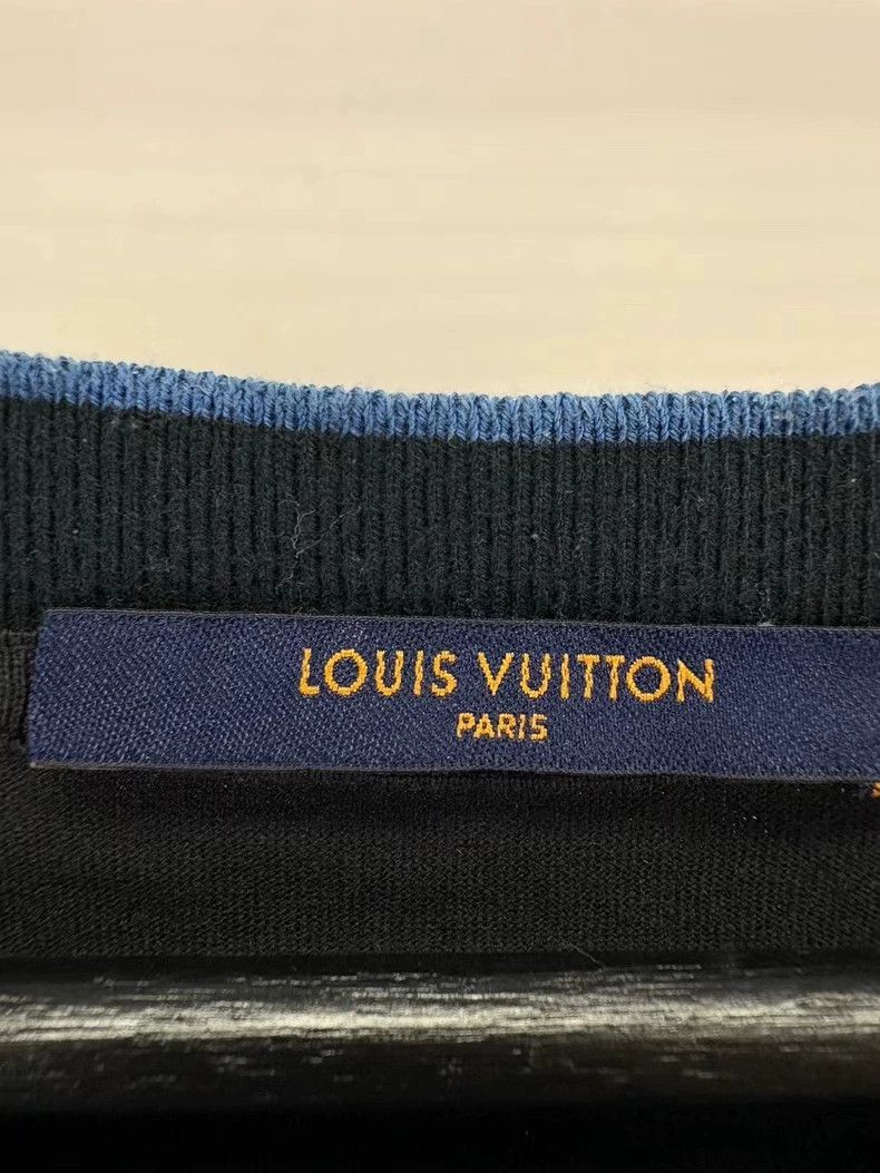 Louis Vuitton LOUIS VUITTON Checkerboard printed short sleeves 2504-Nexta Size US XL / EU 56 / 4 - 6 Thumbnail