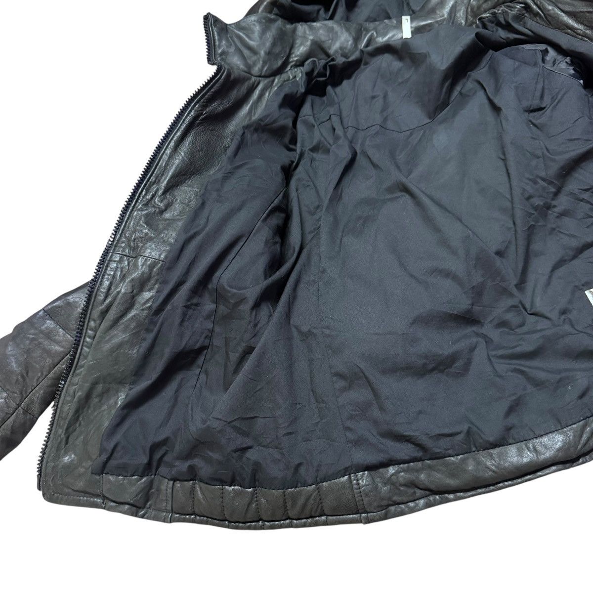 AZ by junhashimoto Az Junhashimoto Lamb Leather Puffer Jacket Size US M / EU 48-50 / 2 - 12 Thumbnail