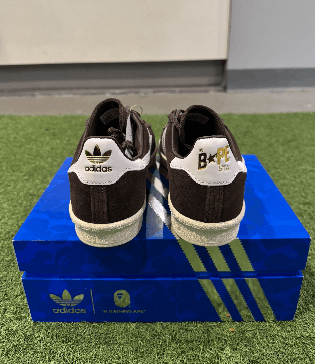 Adidas adidas Men's Bape x Campus 80s '30th Anniversary, Brown Size US 7 / EU 40 - 4 Thumbnail