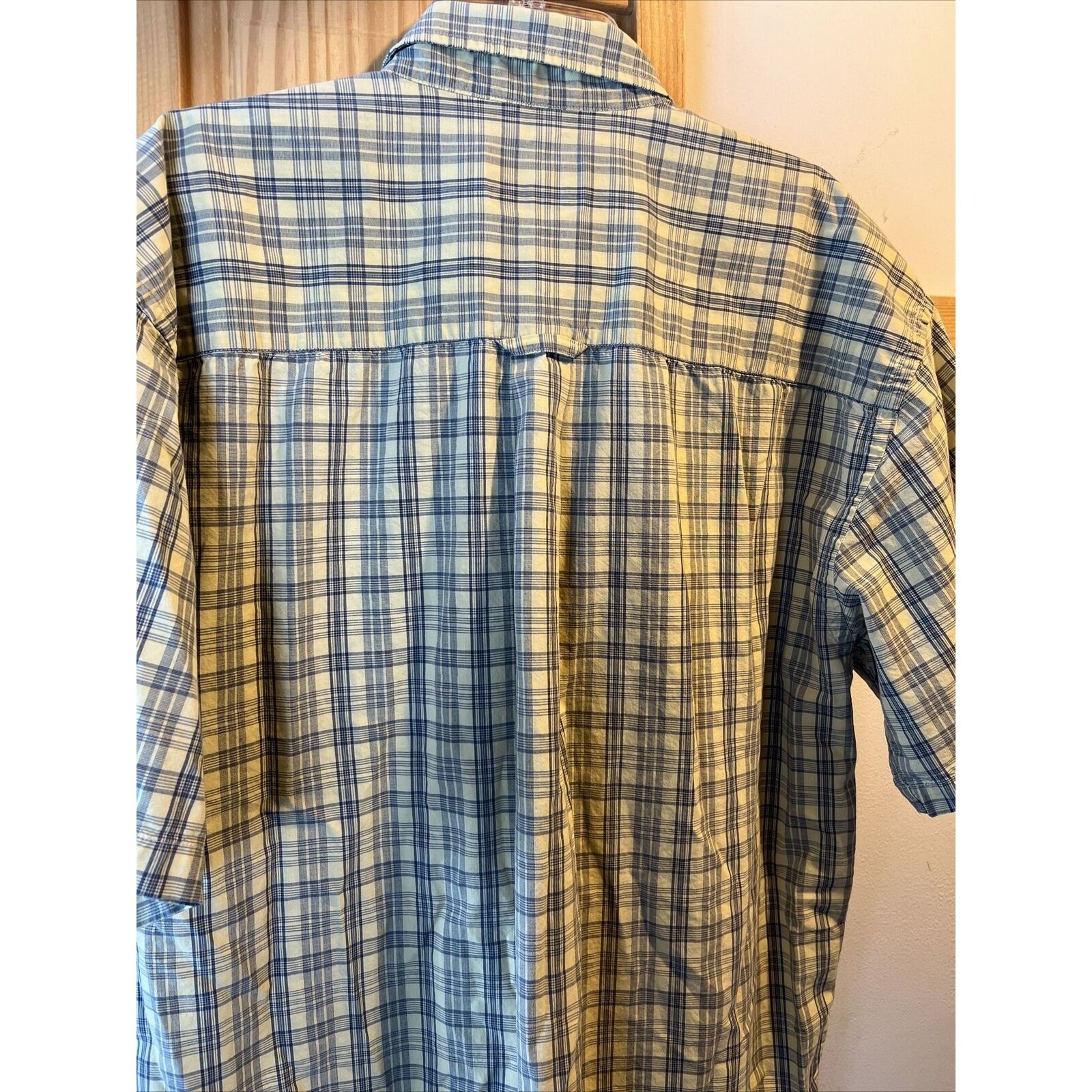 Pendleton Pendleton Men’s Large Yellow Check SS Button Up Cotton Shirt Size US L / EU 52-54 / 3 - 10 Thumbnail