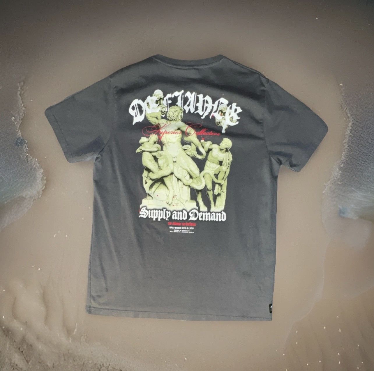 Other SUPPLY & DEMAND CO. "DEFIANCE" GRAPHIC MEN'S TEE (GRAY) Size US L / EU 52-54 / 3 - 1 Thumbnail