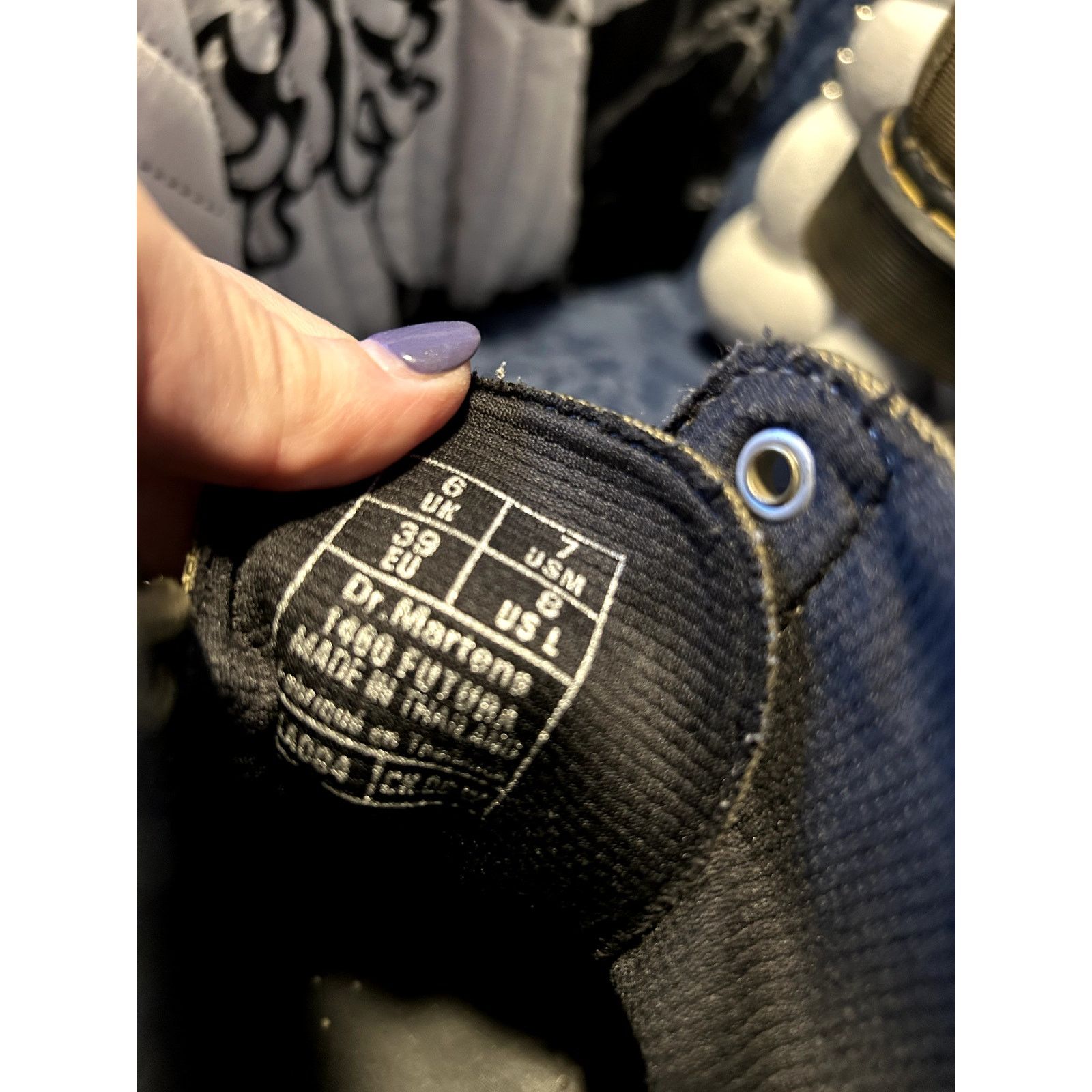 Dr. Martens Super Rare! Dr Martens x FUTURA Labs Green Canvas sz 8/EU 39 Size US 8 / IT 38 - 5 Thumbnail
