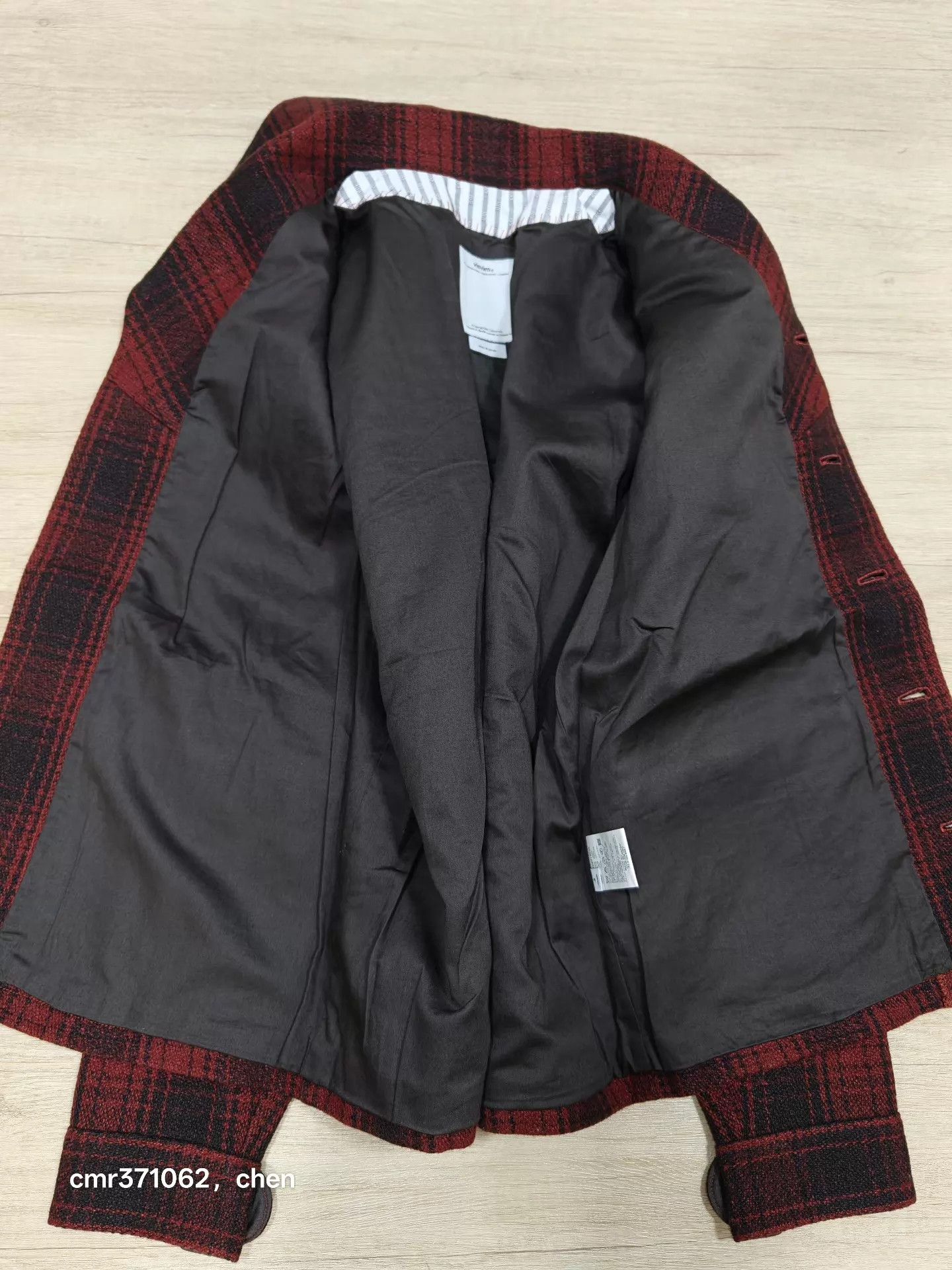 Visvim VISVIM 16AW MCKINLEY JKT BUFFALO CHECK RED3 Size US L / EU 52-54 / 3 - 6 Thumbnail