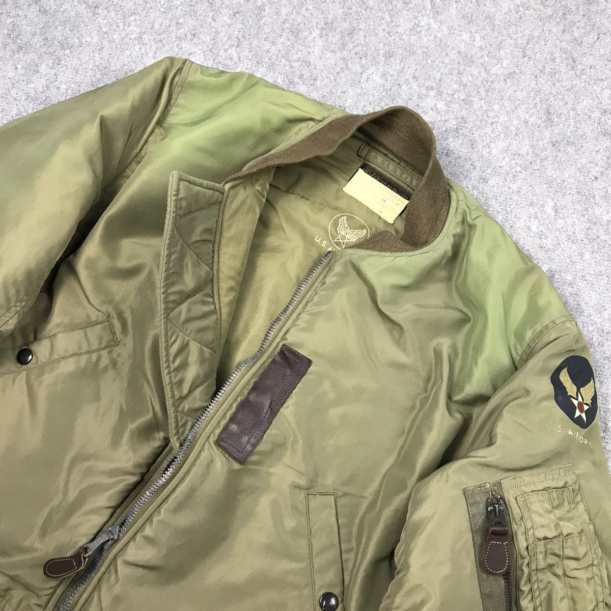Toyo Enterprises VTG🔥US AIR FORCE BOMBER TOYO ENTERPRISES FADED JACKET 143 Size US M / EU 48-50 / 2 - 8 Thumbnail