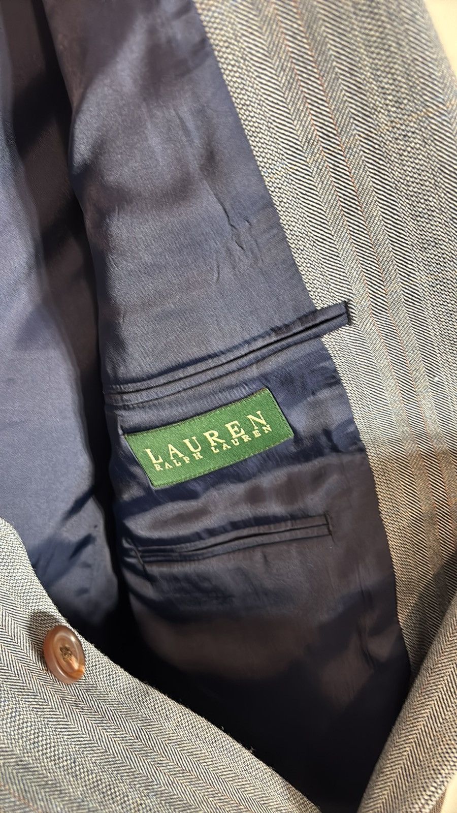 Lauren Ralph Lauren Lauren Ralph Lauren Silk Wool 40R Size 40R - 3 Thumbnail
