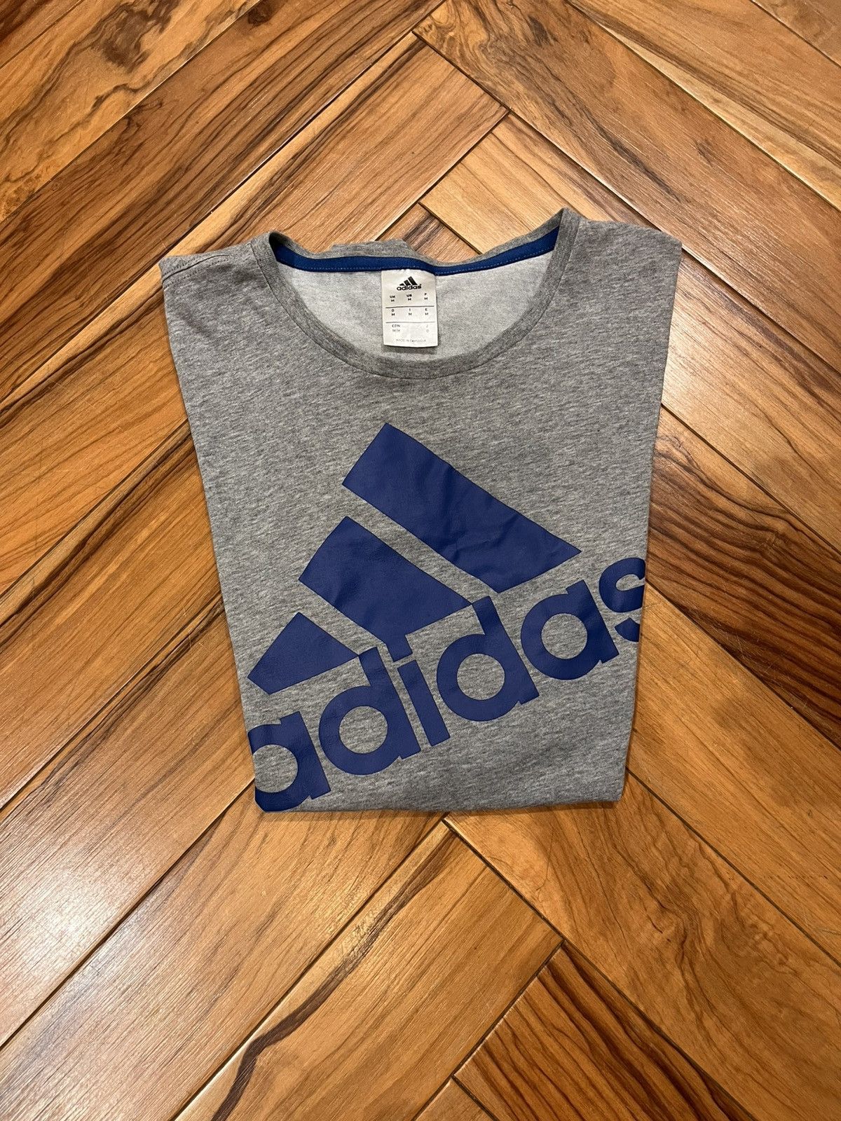 Adidas Adidas Men’s Grey Graphic T-Shirt – Size M Size US M / EU 48-50 / 2 - 5 Thumbnail