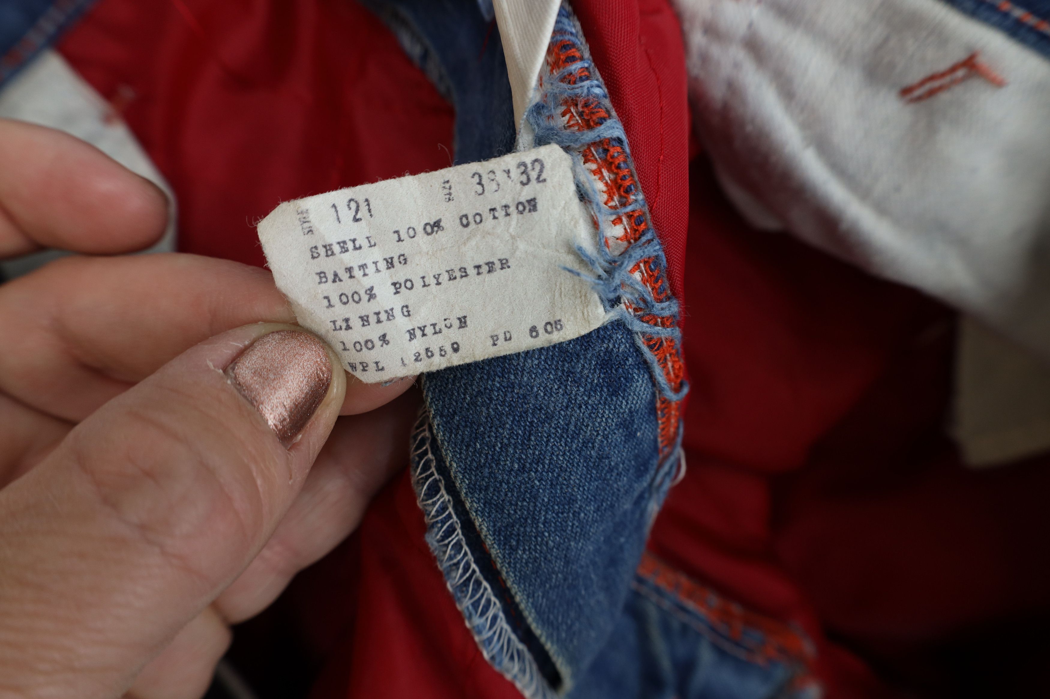Vintage Vintage 70s Streetwear Lined Wide Leg Dungaree Jeans USA Size US 38 / EU 54 - 11 Thumbnail