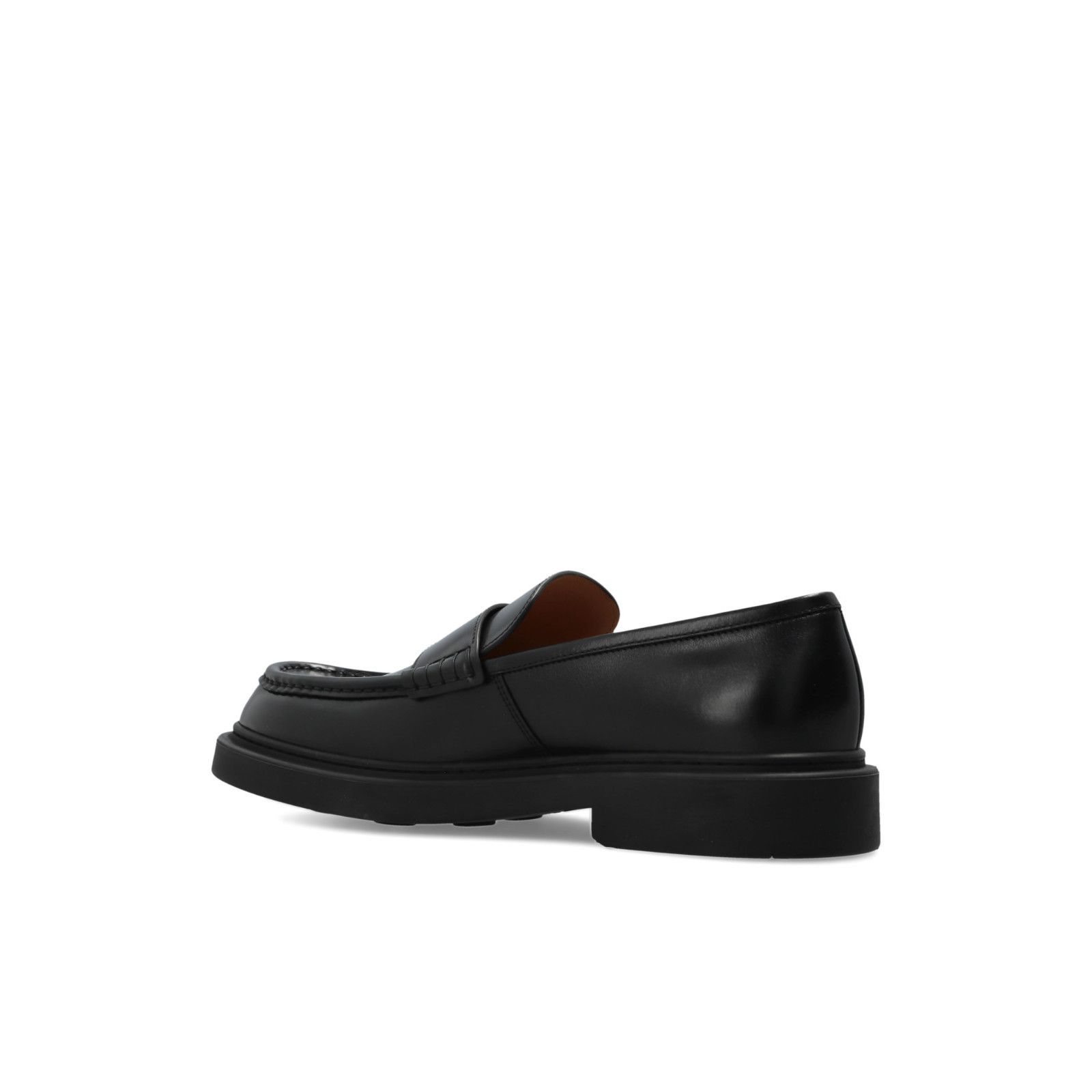 Jil Sander JIL SANDER Black Leather Loafers New & Authentic (Men's size Size US 7 / EU 40 - 3 Thumbnail