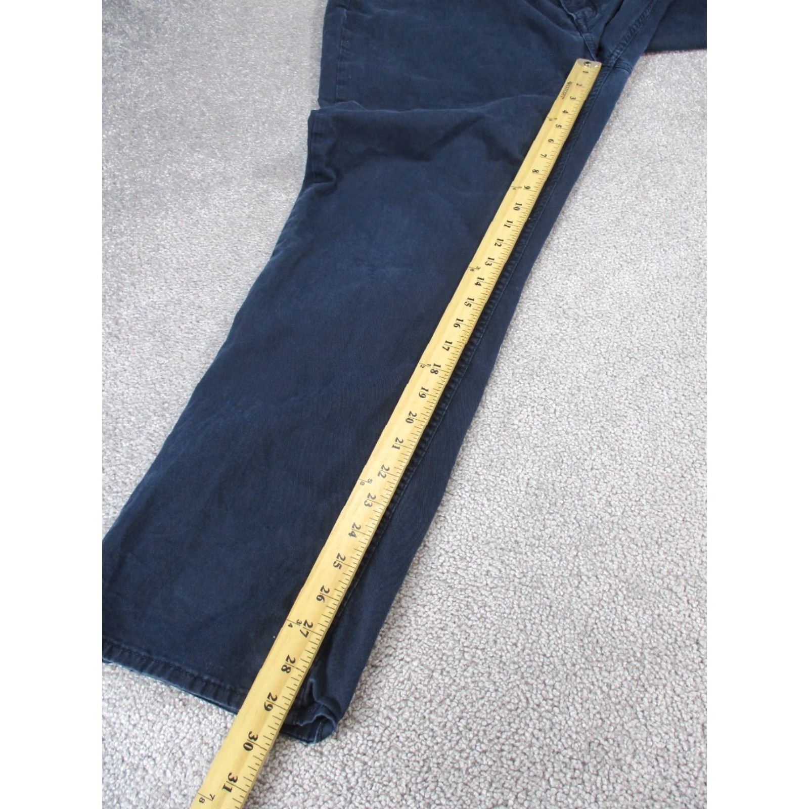 Polo Ralph Lauren Polo Ralph Lauren Pants Mens 38 Navy Chino Tapered 38x29 Vintage 90s Logo Preppy Mens Size US M / EU 48-50 / 2 - 4 Thumbnail
