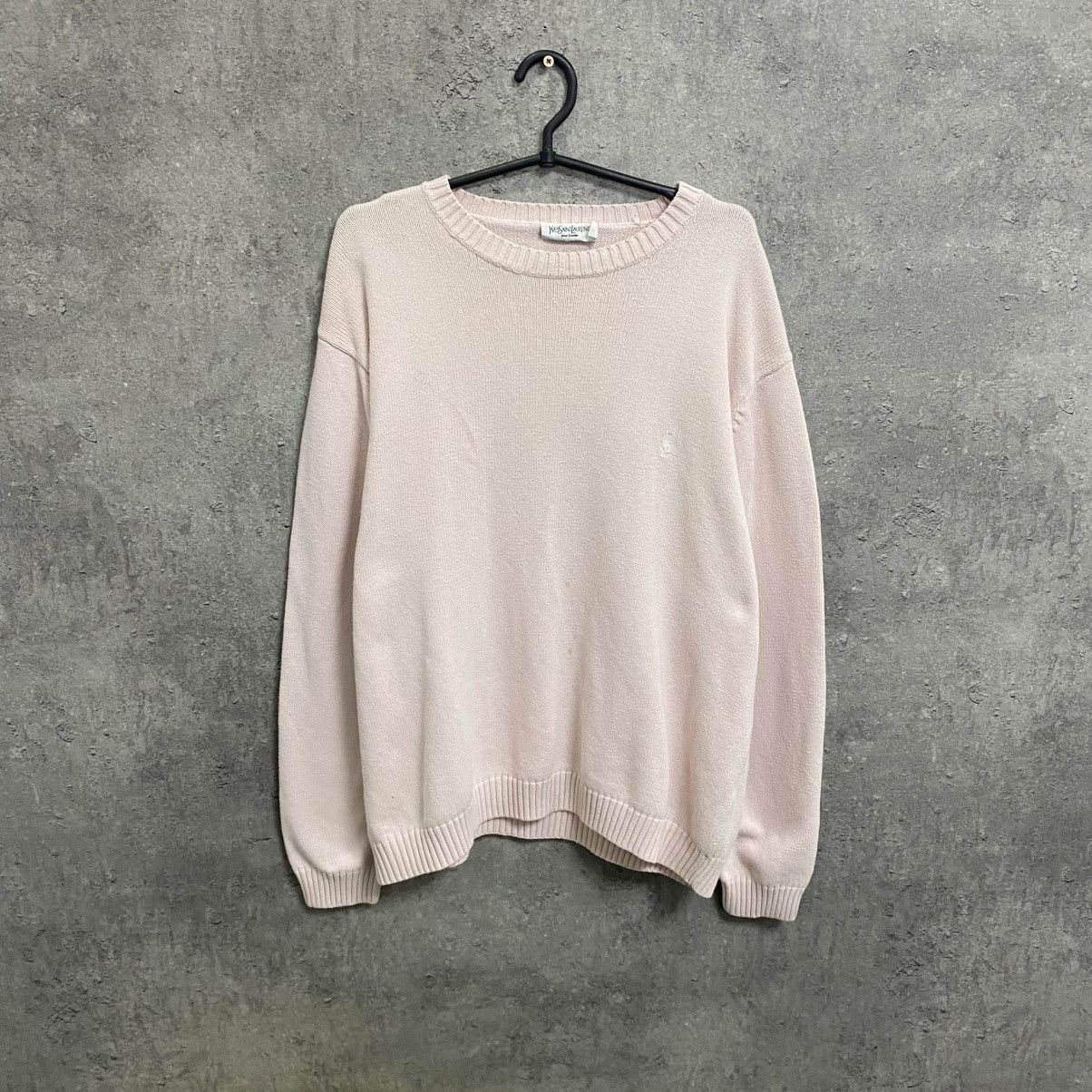 Yves Saint Laurent Vintage Yves Saint Laurent Knit Crewneck YSL Sweater Size US XL / EU 56 / 4 - 1 Thumbnail