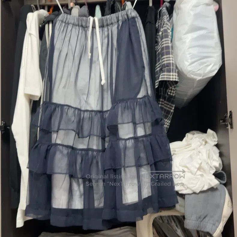 Comme des Garcons Comme Des Garcons size XS Blue tulle skirt, size XS Size 23" - 1 Thumbnail