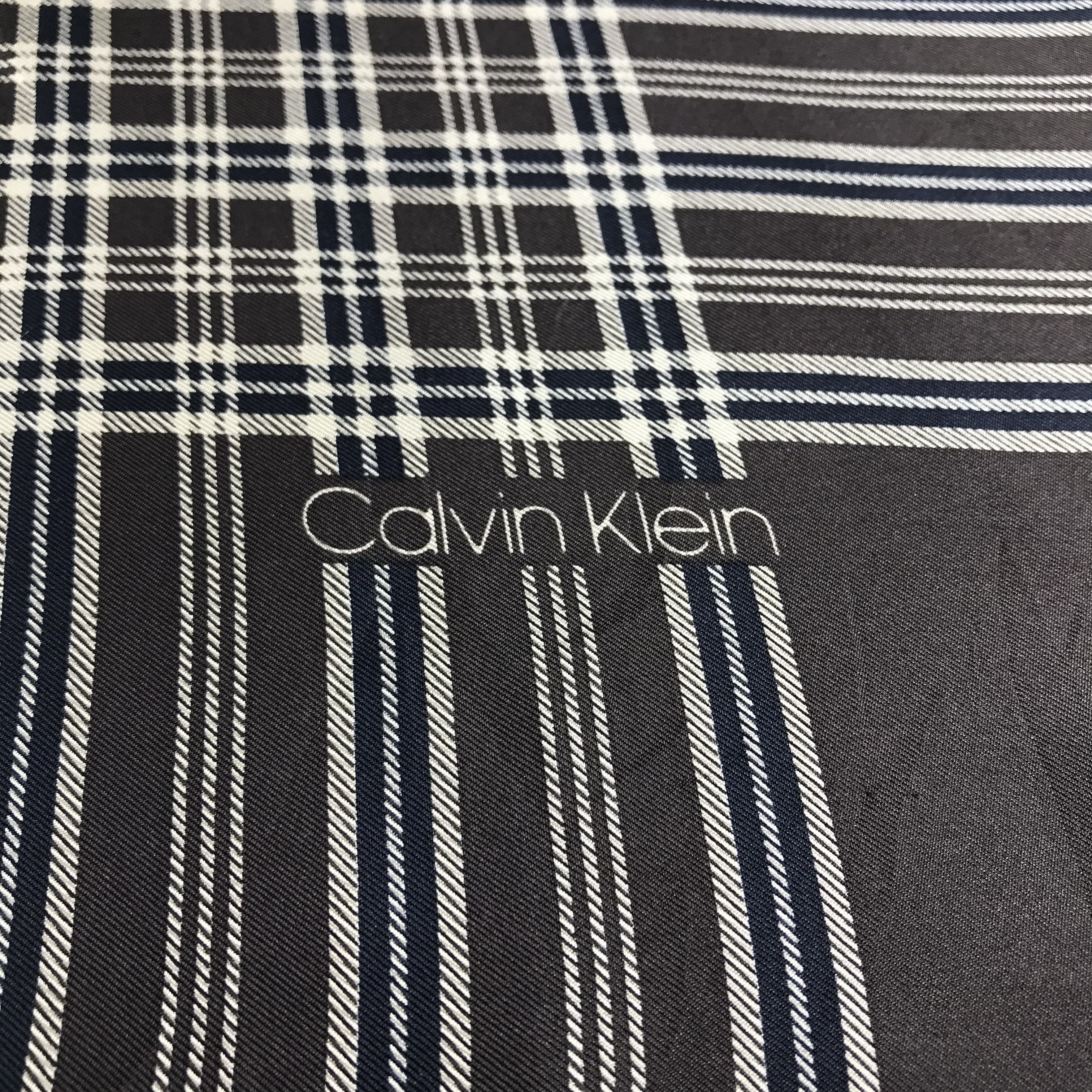 Calvin Klein Vintage Calvin Klein Silk Scarf M190 Size ONE SIZE - 3 Thumbnail