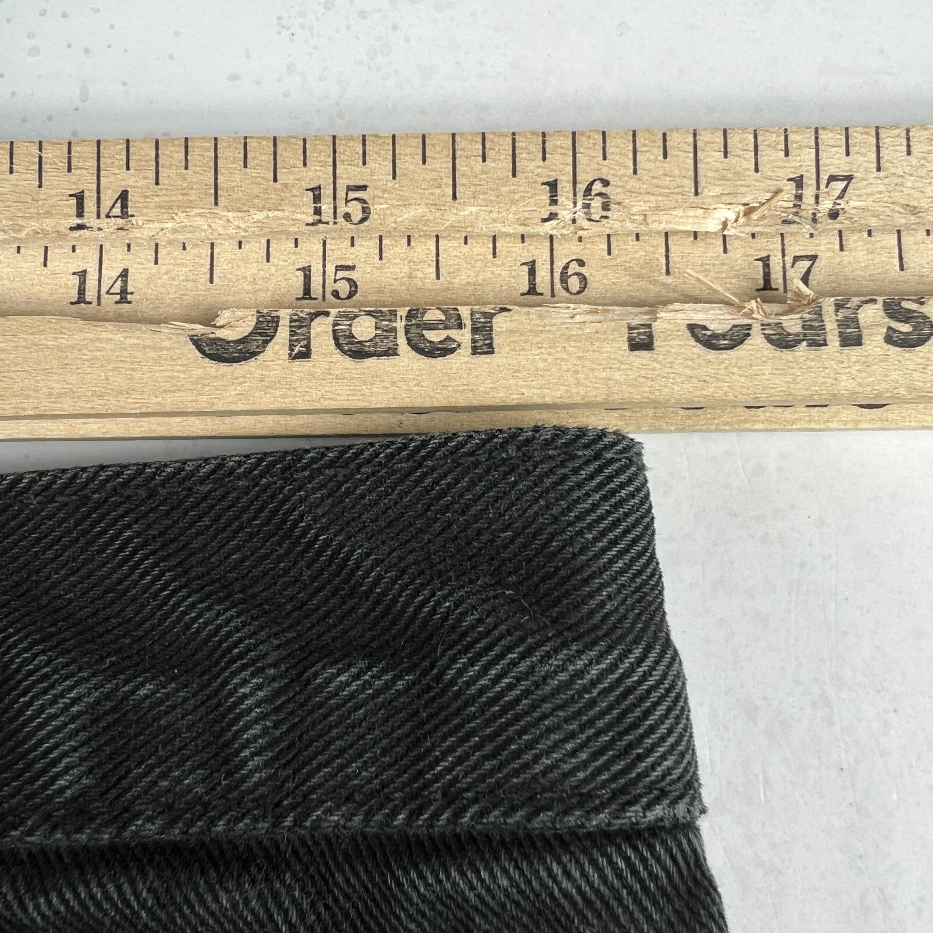 Calvin Klein × Vintage VTG CK Calvin Klein Jeans Straight Black Faded Cotton Denim Size US 32 / EU 48 - 20 Thumbnail