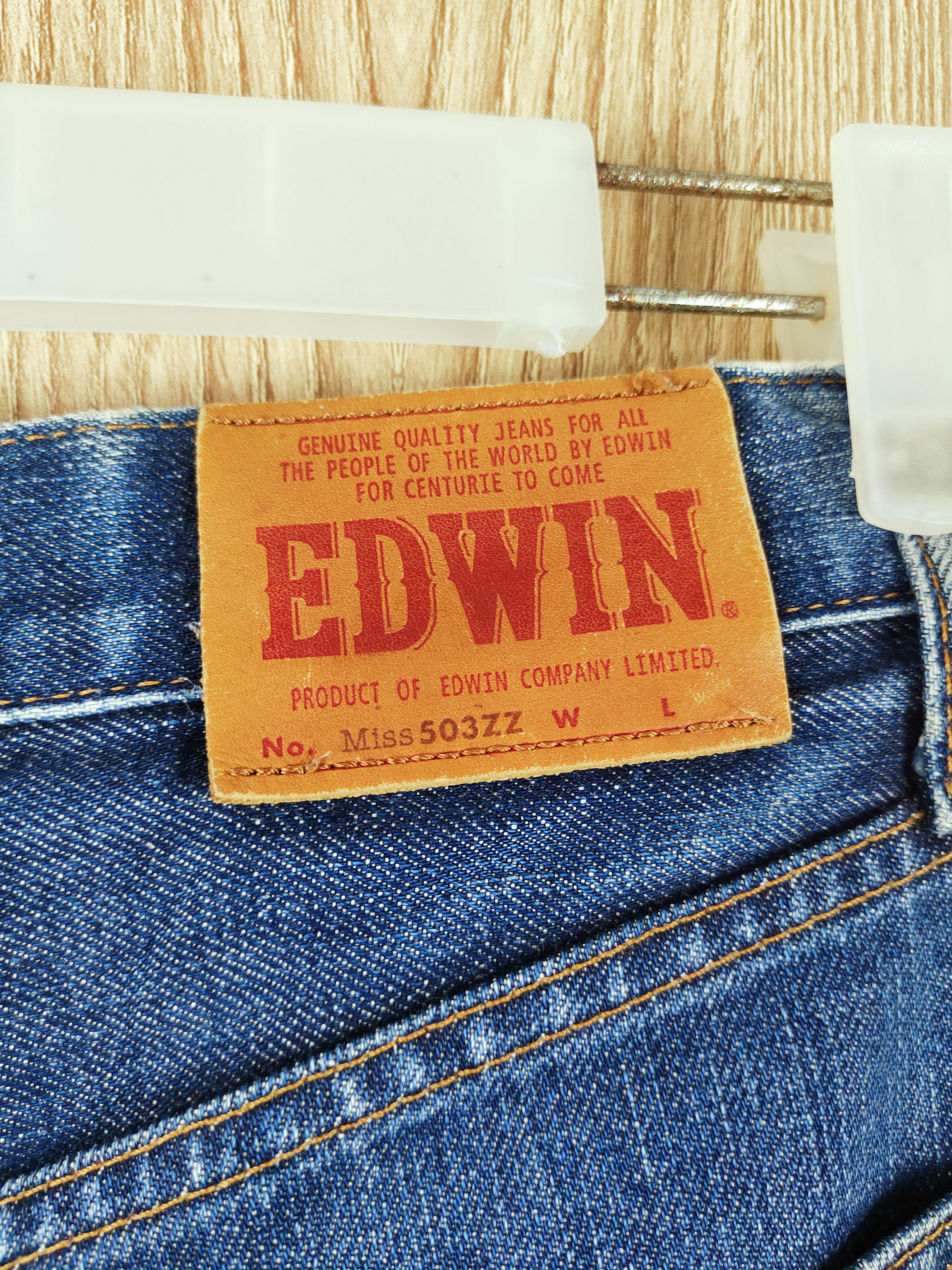 Edwin Edwin Blue Distressed Ripped Denim Jeans #W230 Size US 26 / EU 42 - 12 Thumbnail