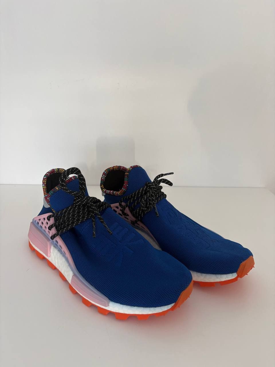 Adidas × Pharrell Adidas Pharrell NMD HU Inspiration Pack Powder Blue Size US 10 / EU 43 - 1 Thumbnail