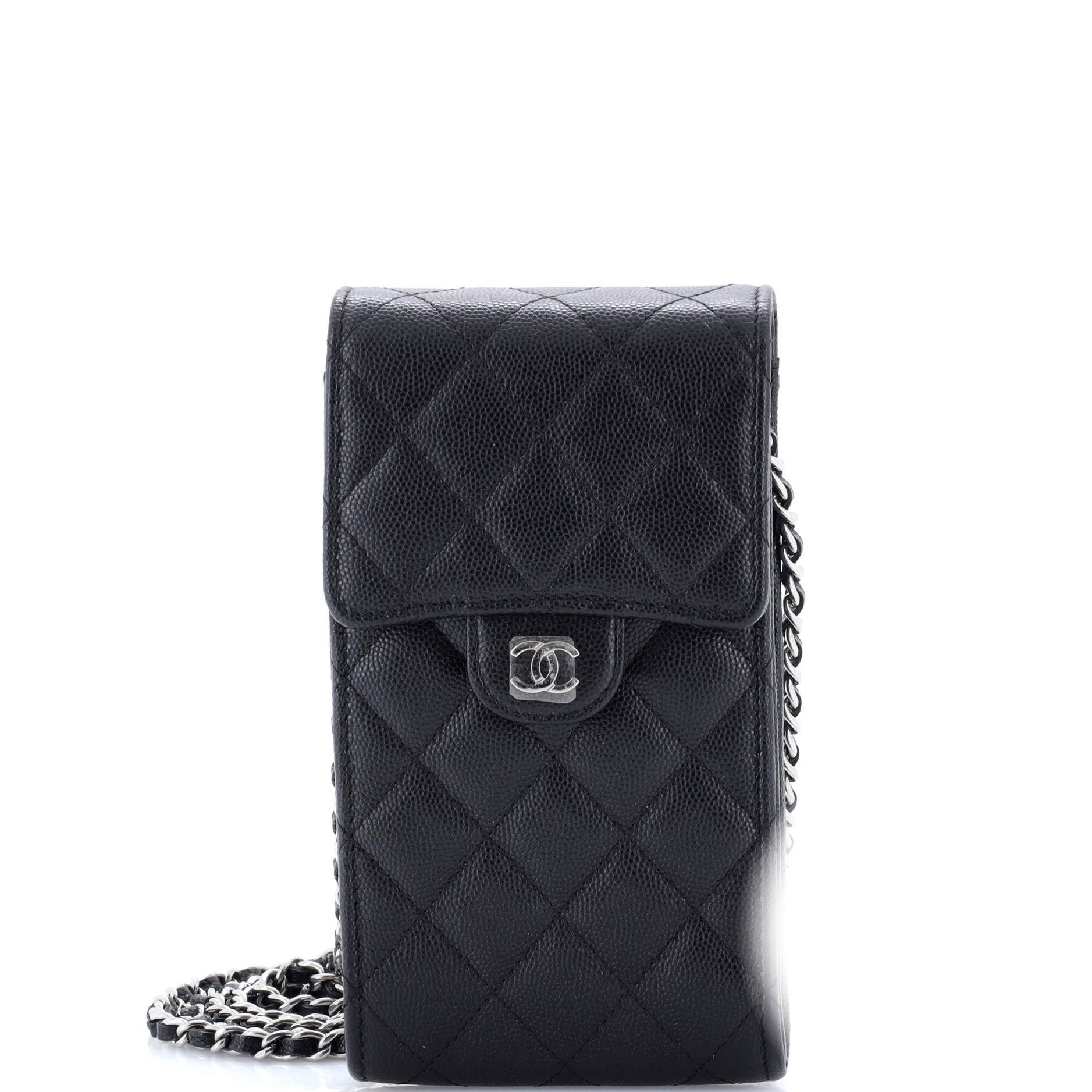 Chanel Classic Flap Phone Holder Crossbody Bag Size ONE SIZE - 1 Thumbnail