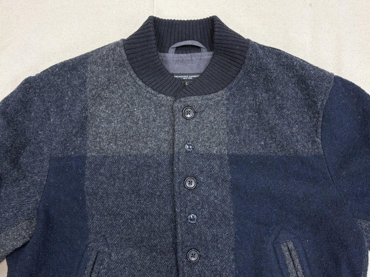 Engineered Garments Engineered Garments FW10 Wool Check Plaid Tanker Jacket Size US L / EU 52-54 / 3 - 3 Thumbnail