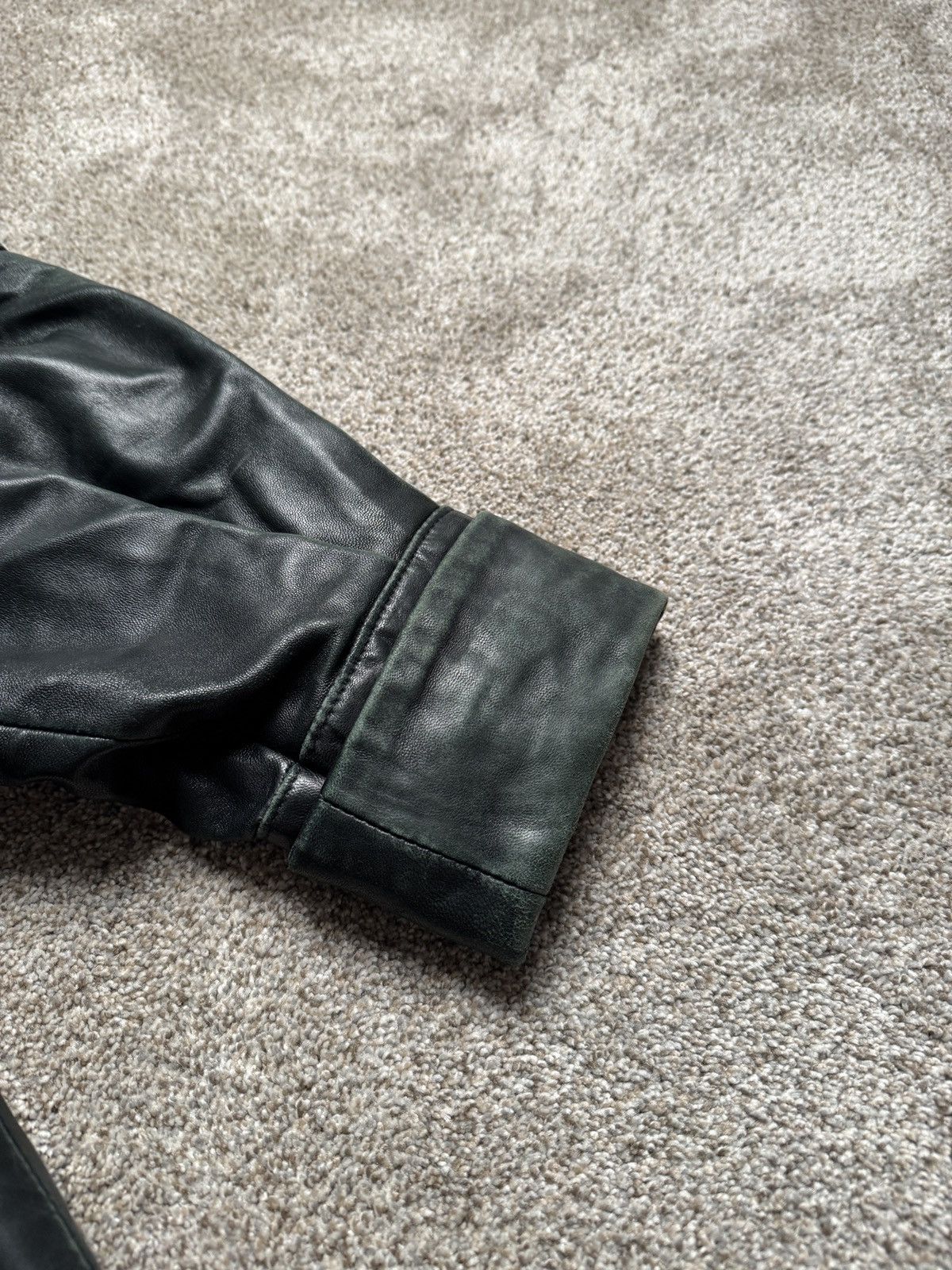 Other BOD & CHRISTENSEN “PINE GREEN” LEATHER OVERCOAT Size US M / EU 48-50 / 2 - 9 Thumbnail