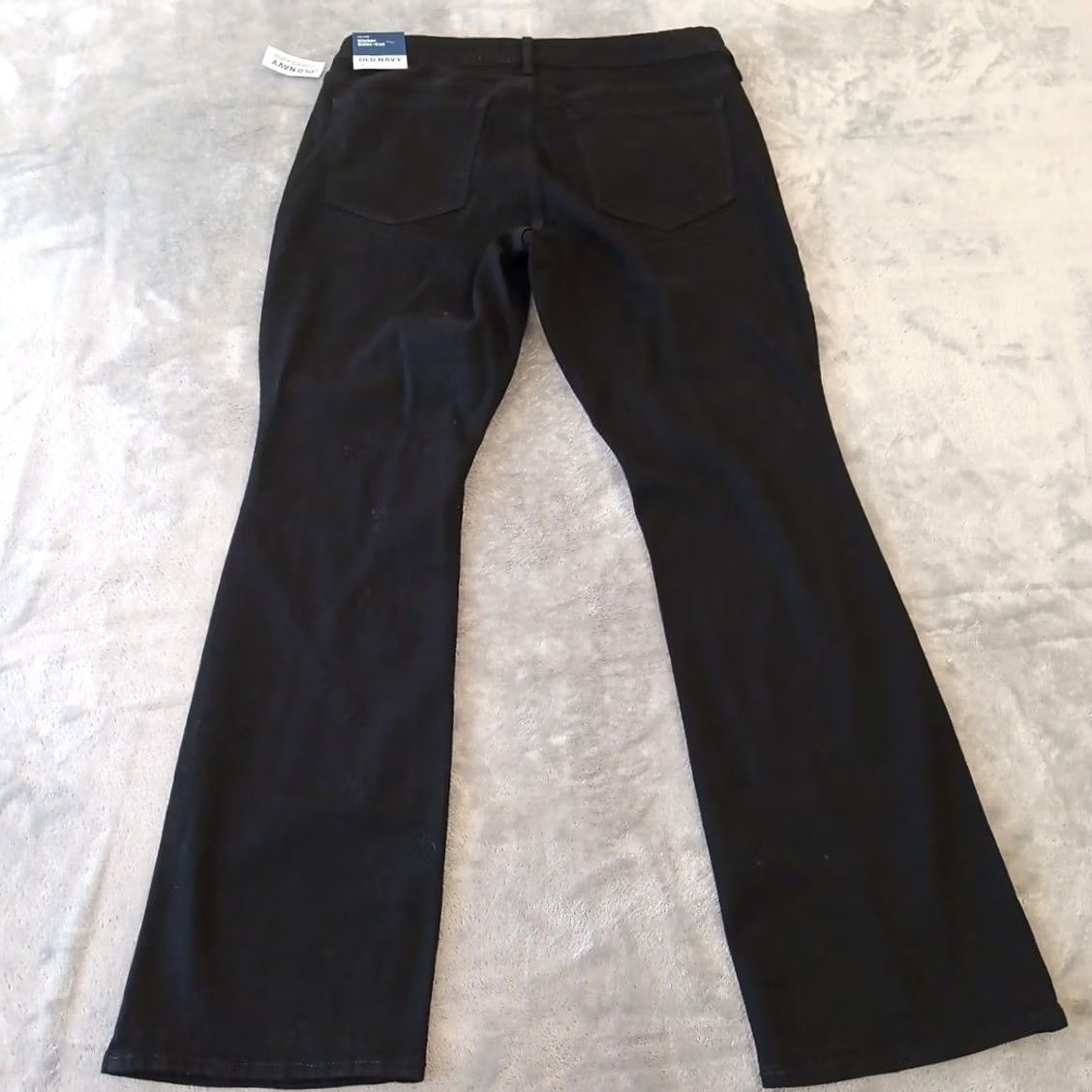 Old Navy Old Navy Jeans Womens Size 12 Short Black Bootcut Mid Rise 34x30 Denim 5-Pocket Womens Mens? Size 34" / US 12 / IT 48 - 6 Thumbnail