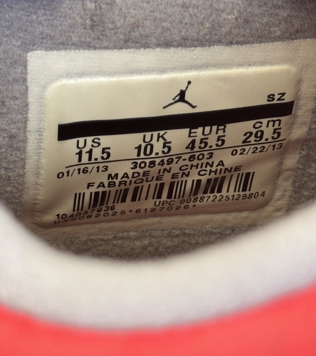 Jordan Brand Jordan 4 Retro Toro Bravo Size US 11.5 / EU 44-45 - 6 Thumbnail