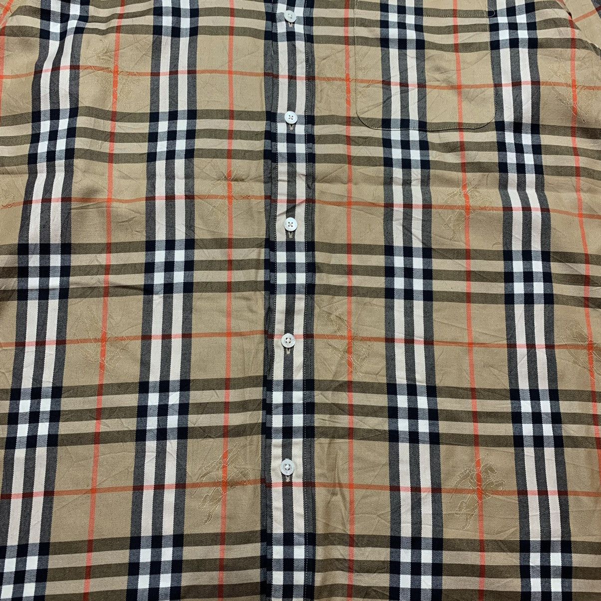 Burberry Vintage burberrys monogram shadow horse nova check shirt Size US L / EU 52-54 / 3 - 5 Thumbnail