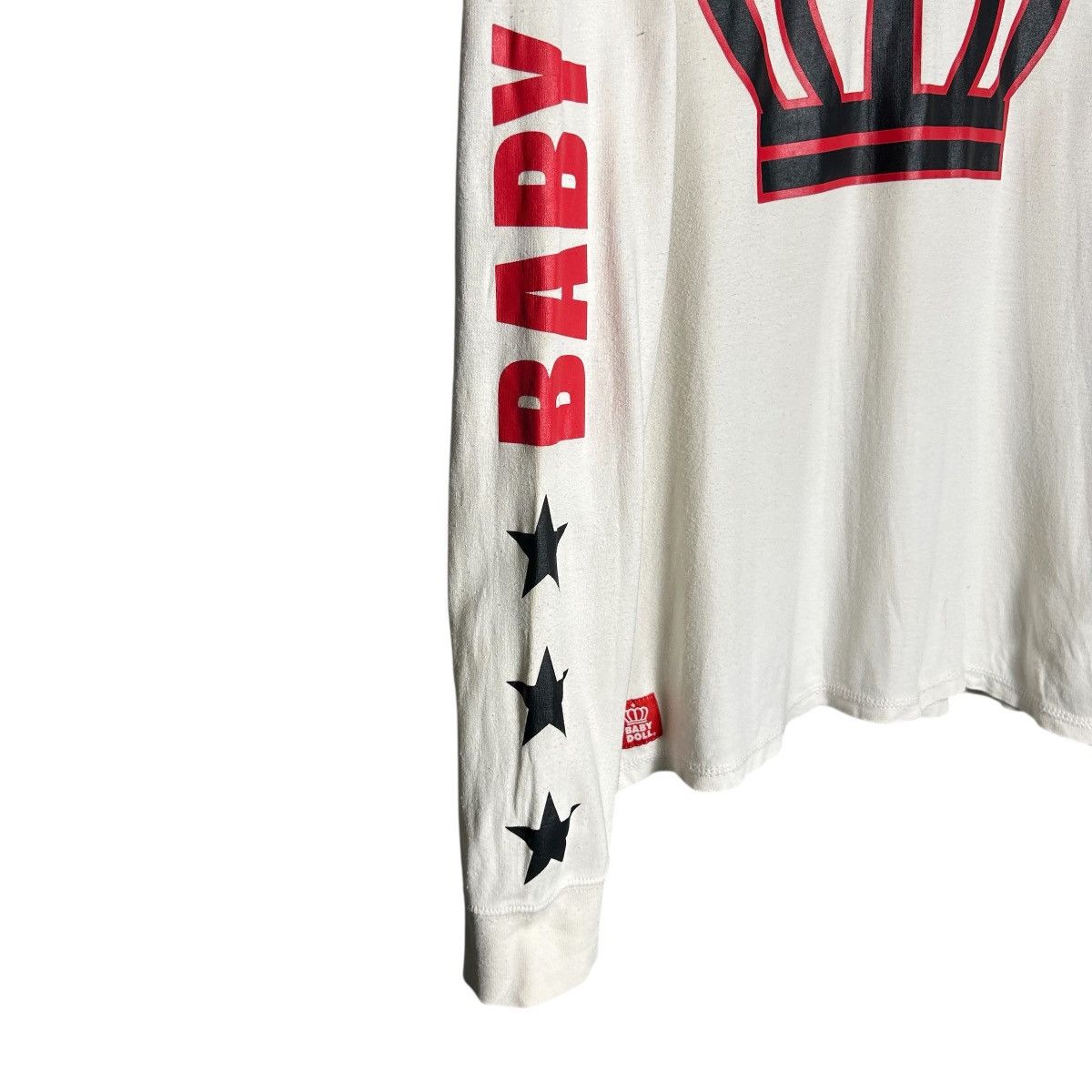 Japanese Brand Baby Doll Big Logo Long Sleeve T Shirt Size L / US 10 / IT 46 - 8 Thumbnail