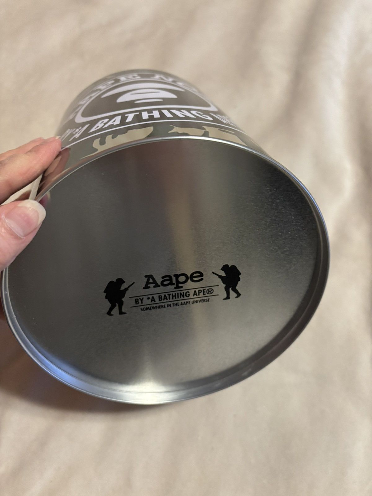 Aape AAPE Tin Trash Can Size ONE SIZE - 4 Thumbnail