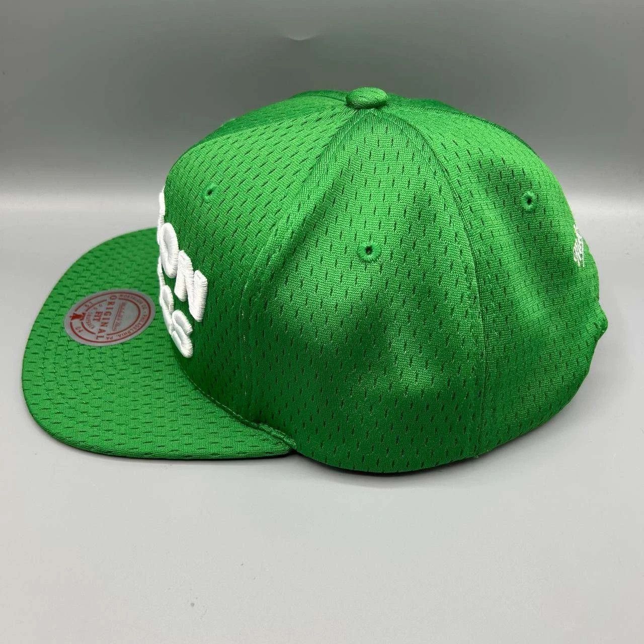 Mitchell & Ness Boston Celtics Hat Men Mesh Mitchell & Ness NBA Snap Back Size ONE SIZE - 7 Thumbnail