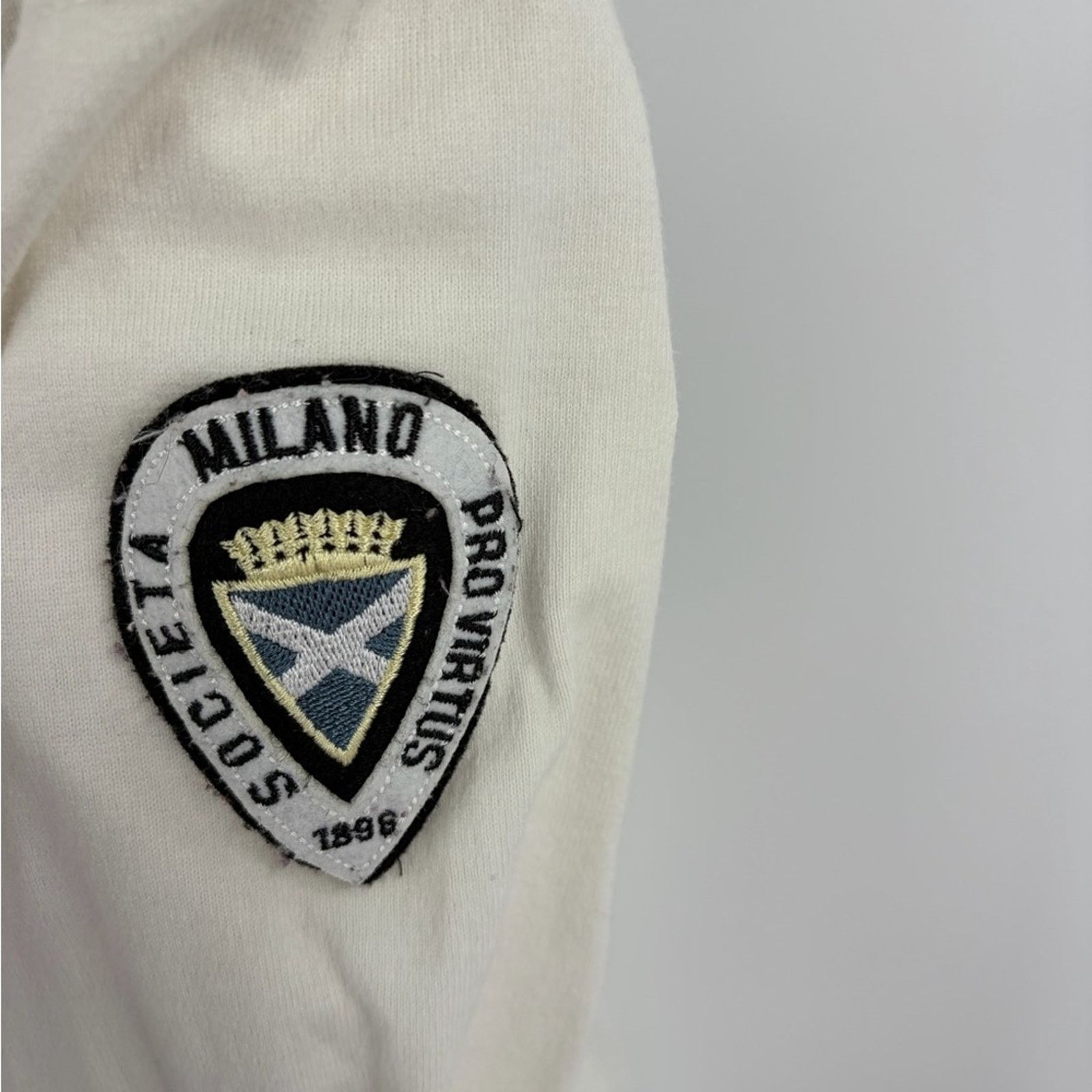 Old Navy VTG Old Navy mens long sleeve rugby polo off white shirt XXL Size US XXL / EU 58 / 5 - 4 Thumbnail
