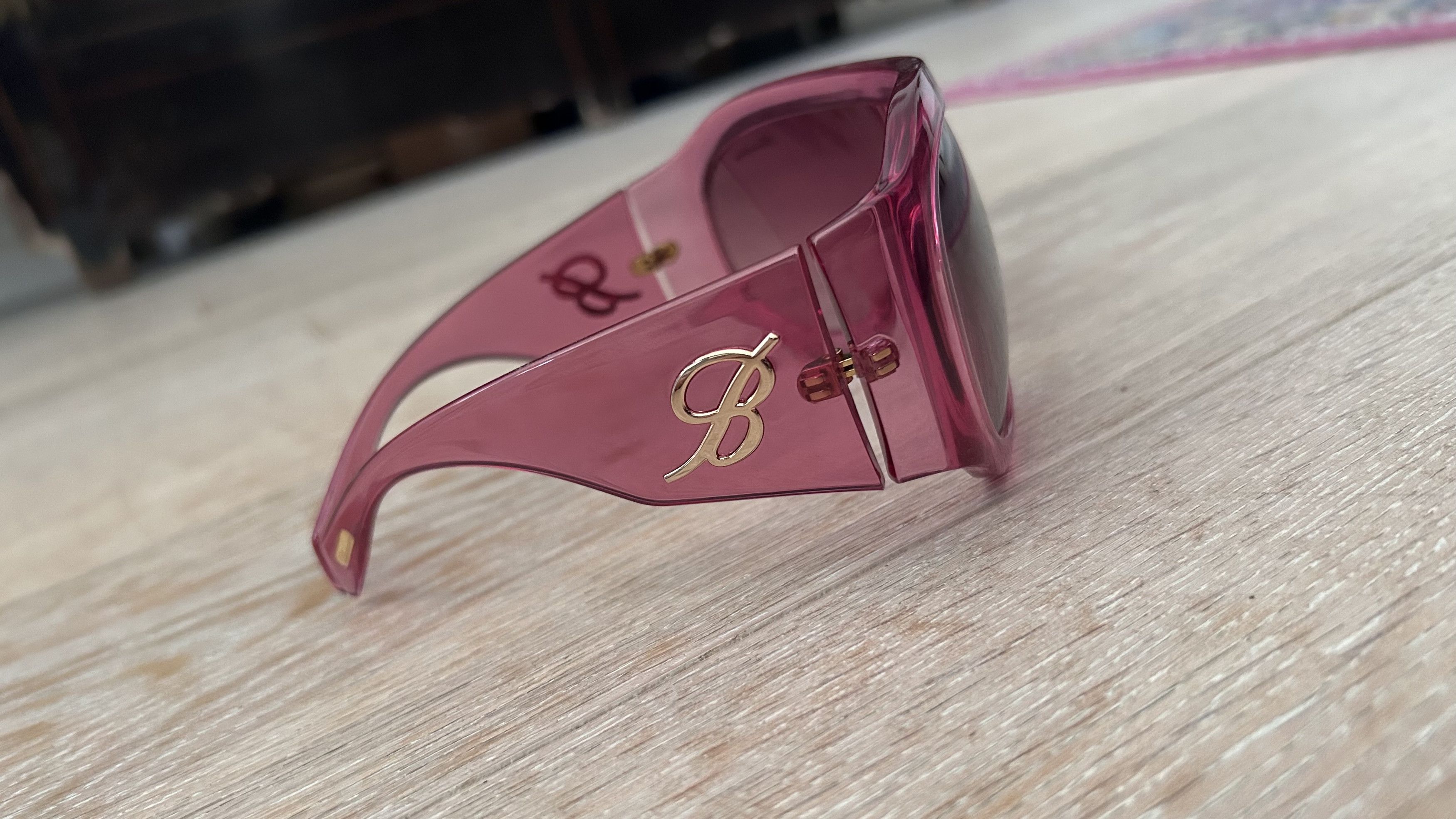 Other Blumarine Unisex Pink Glasses Size ONE SIZE - 2 Thumbnail