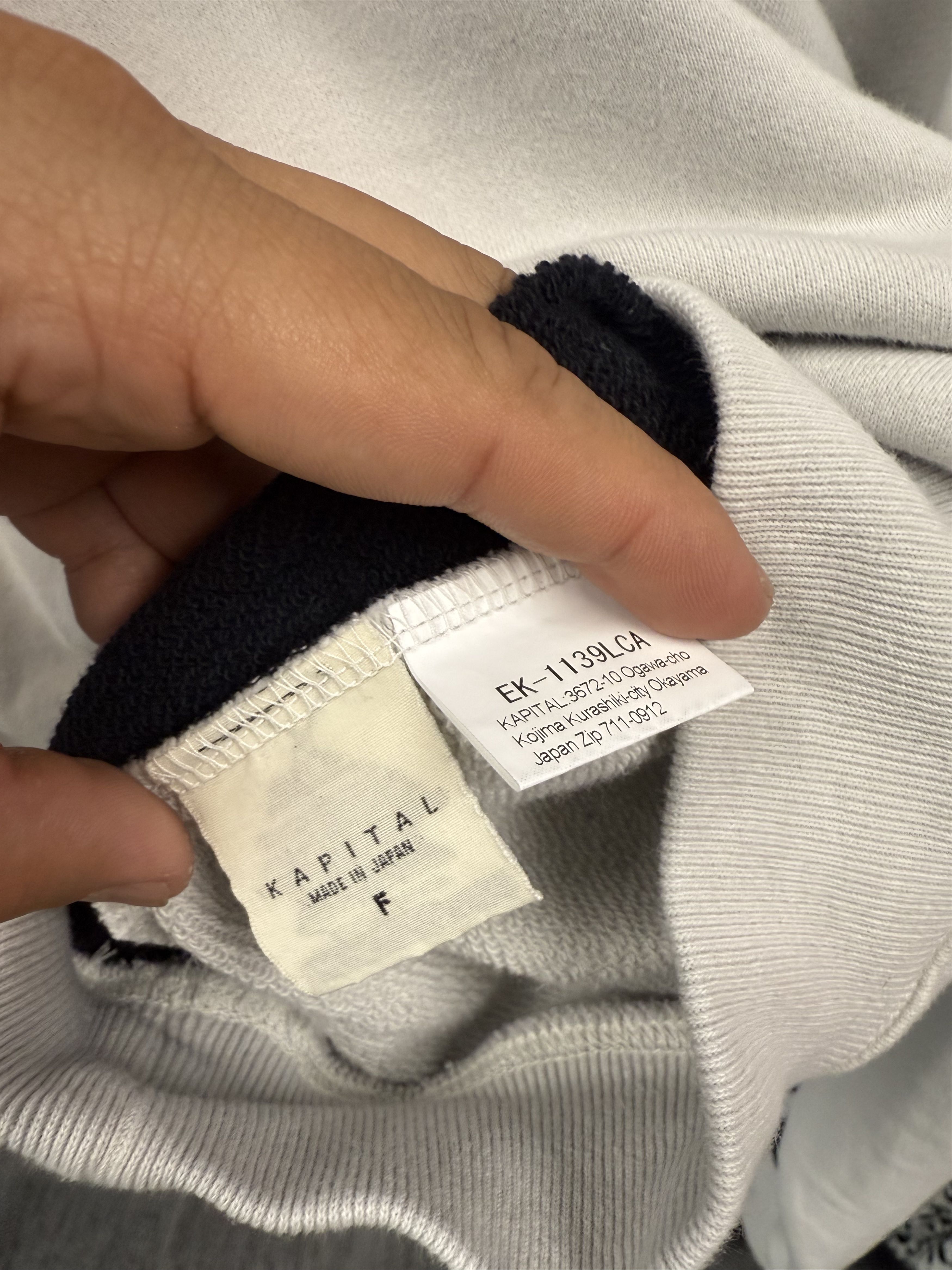 Kapital Kapital Kountry Bones Sweatshirt - OS (XL) Size US XL / EU 56 / 4 - 7 Thumbnail