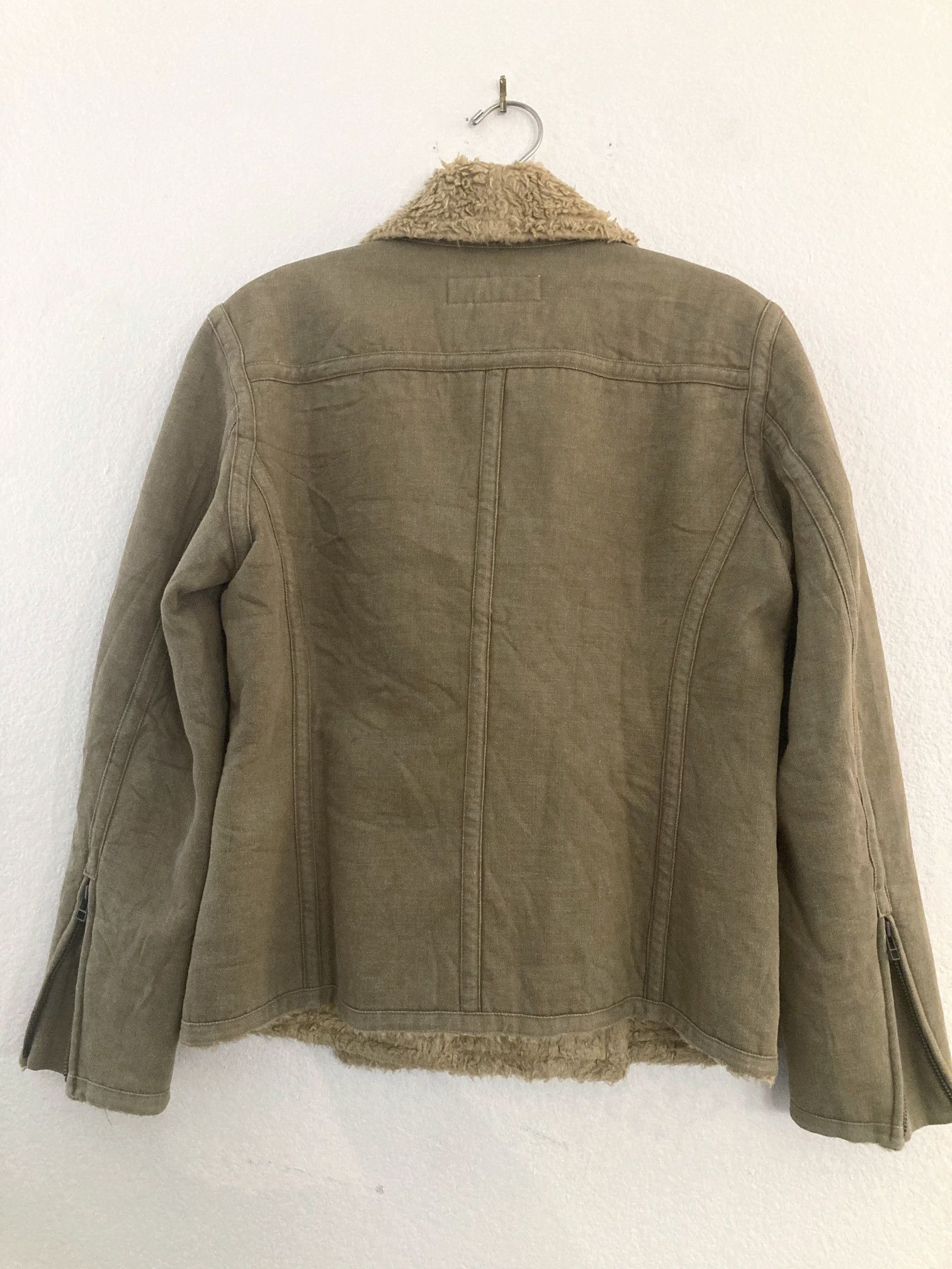 Issey Miyake Faux-Fur Lined Coat Size US S / EU 44-46 / 1 - 5 Thumbnail