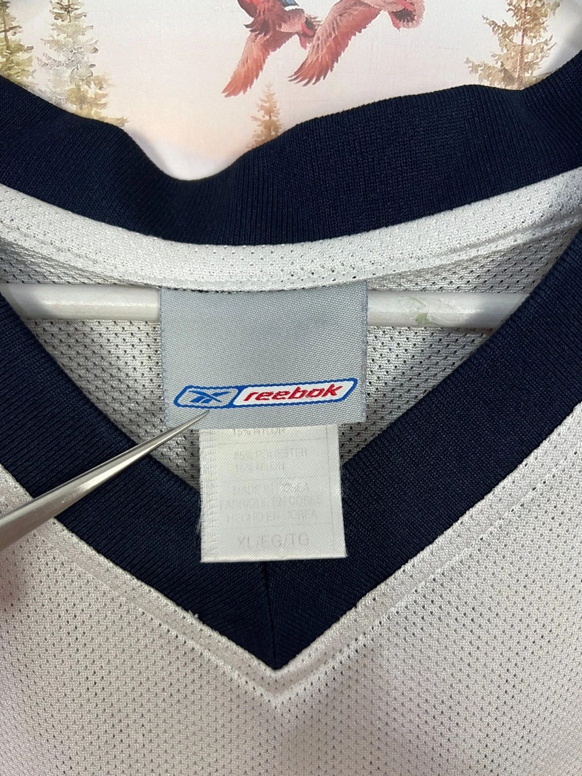 Reebok Vintage Reebok Team USA Iverson Jersey Basketball Shirt Size US XL / EU 56 / 4 - 4 Thumbnail