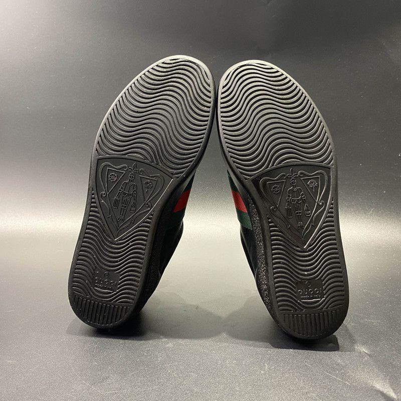 Gucci Gucci Ace Stripe Low-Top Sneakers for Men Size US 7.5 / EU 40-41 - 4 Thumbnail